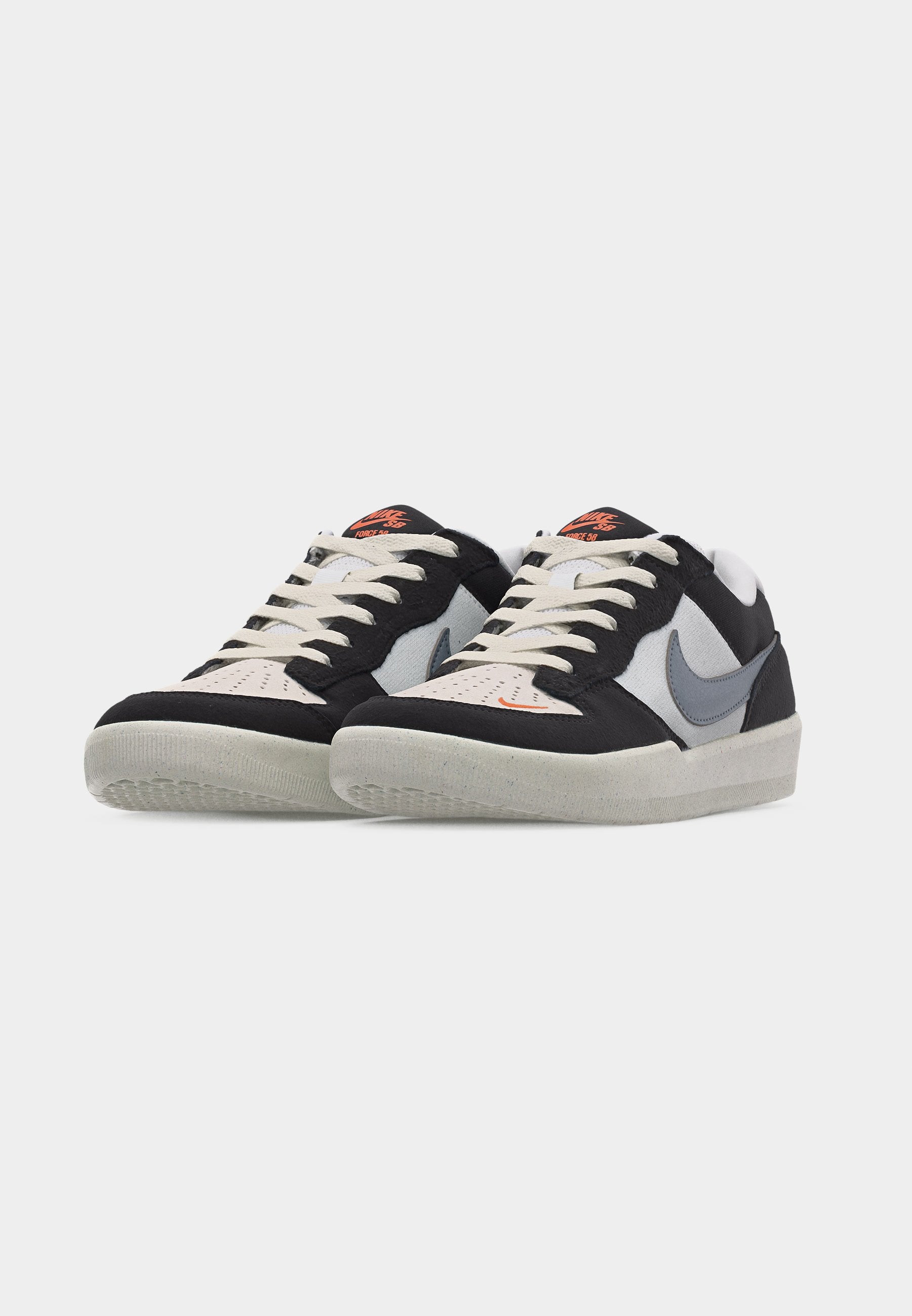 FORCE 58 UNISEX - Trainers - black/cool grey/summit white/sail