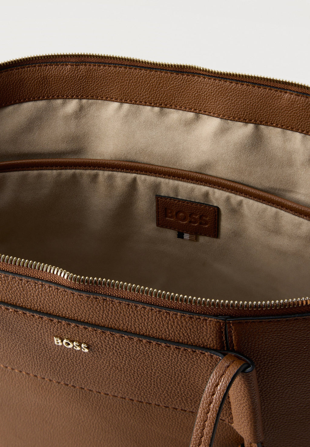 SALLEY - Tote bag - medium brown