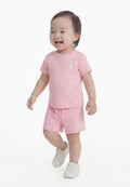 REGULAR WIDE INFANTS SET - Shorts - light pink