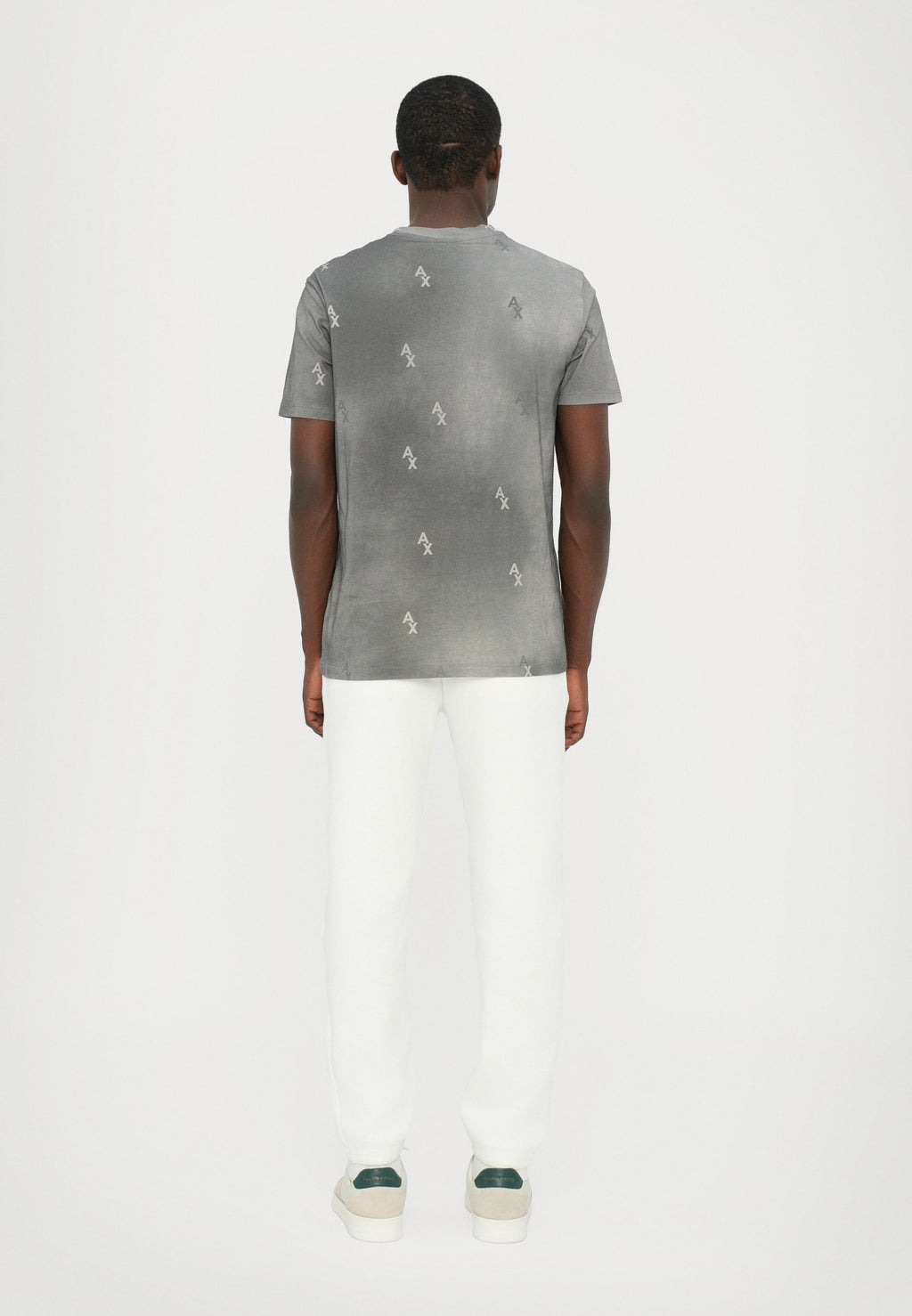 Print T-shirt - dark gray