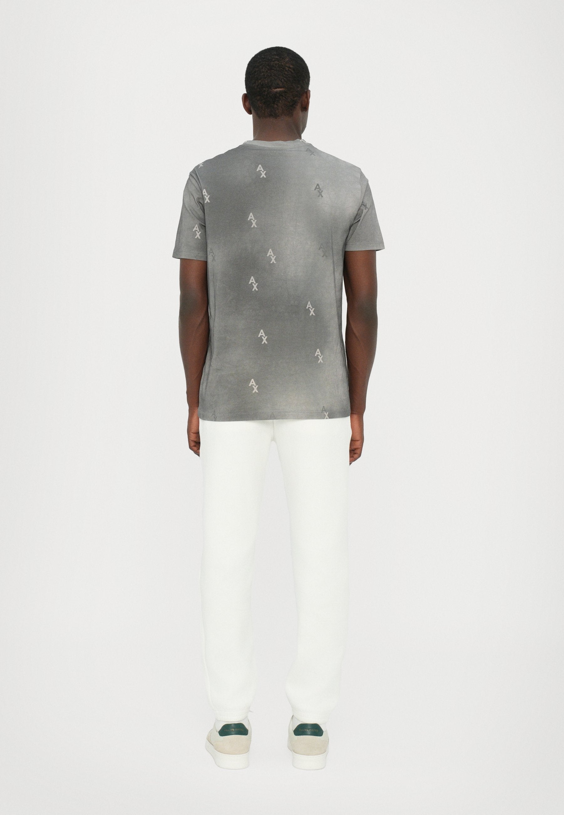Print T-shirt - dark gray