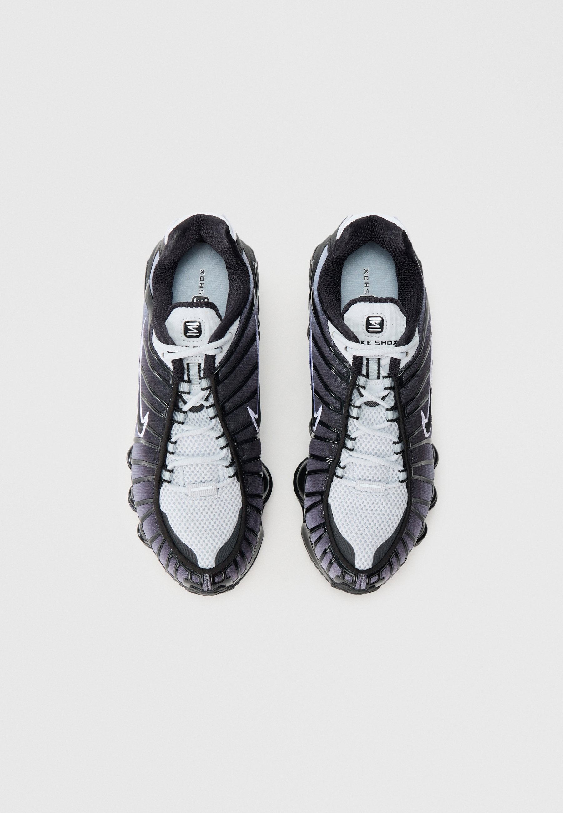 SHOX TL UNISEX - Trainers - black/white/platinum-coloured
