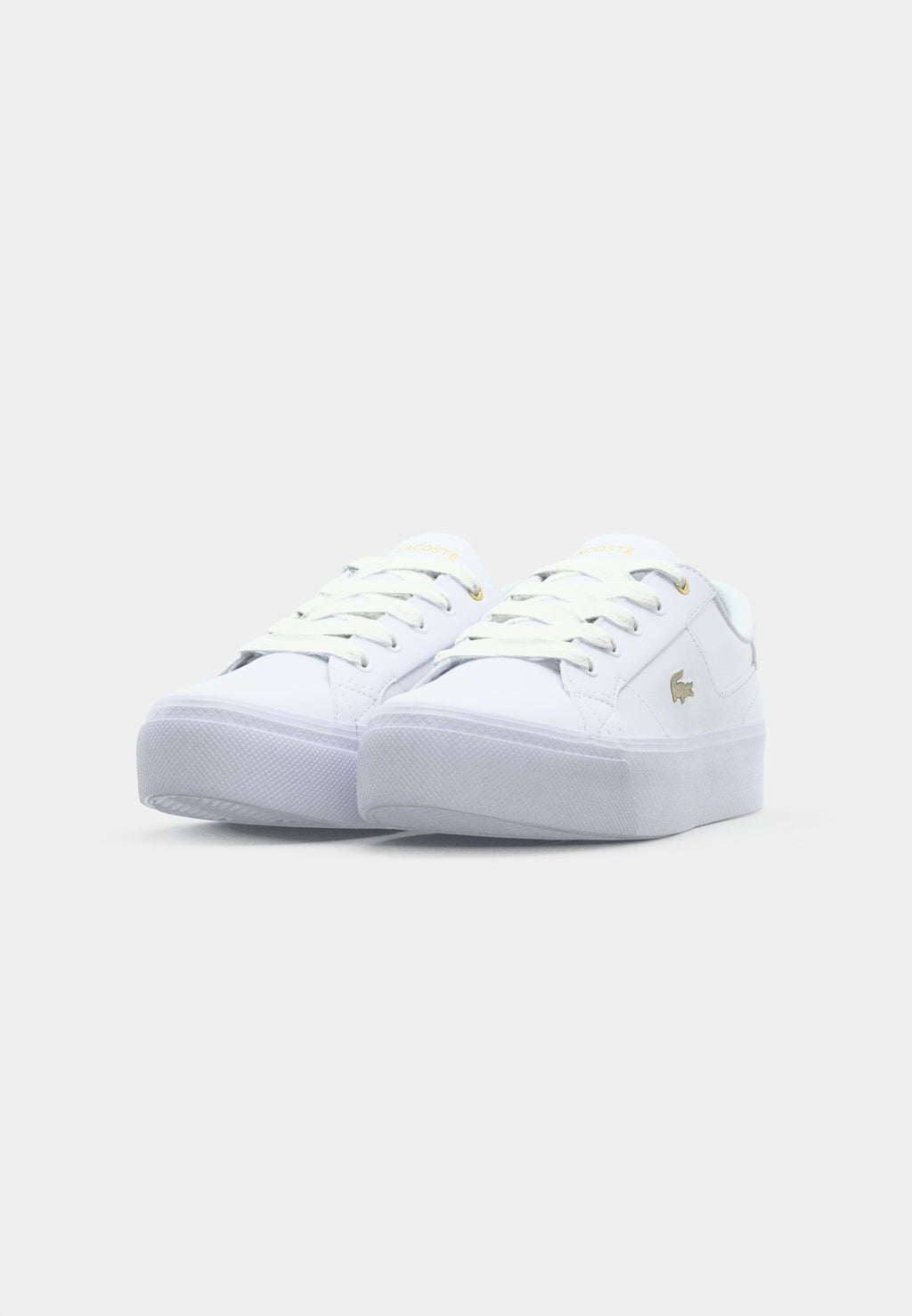 ZIANE PLATFORM 124 - Trainers - white/gold