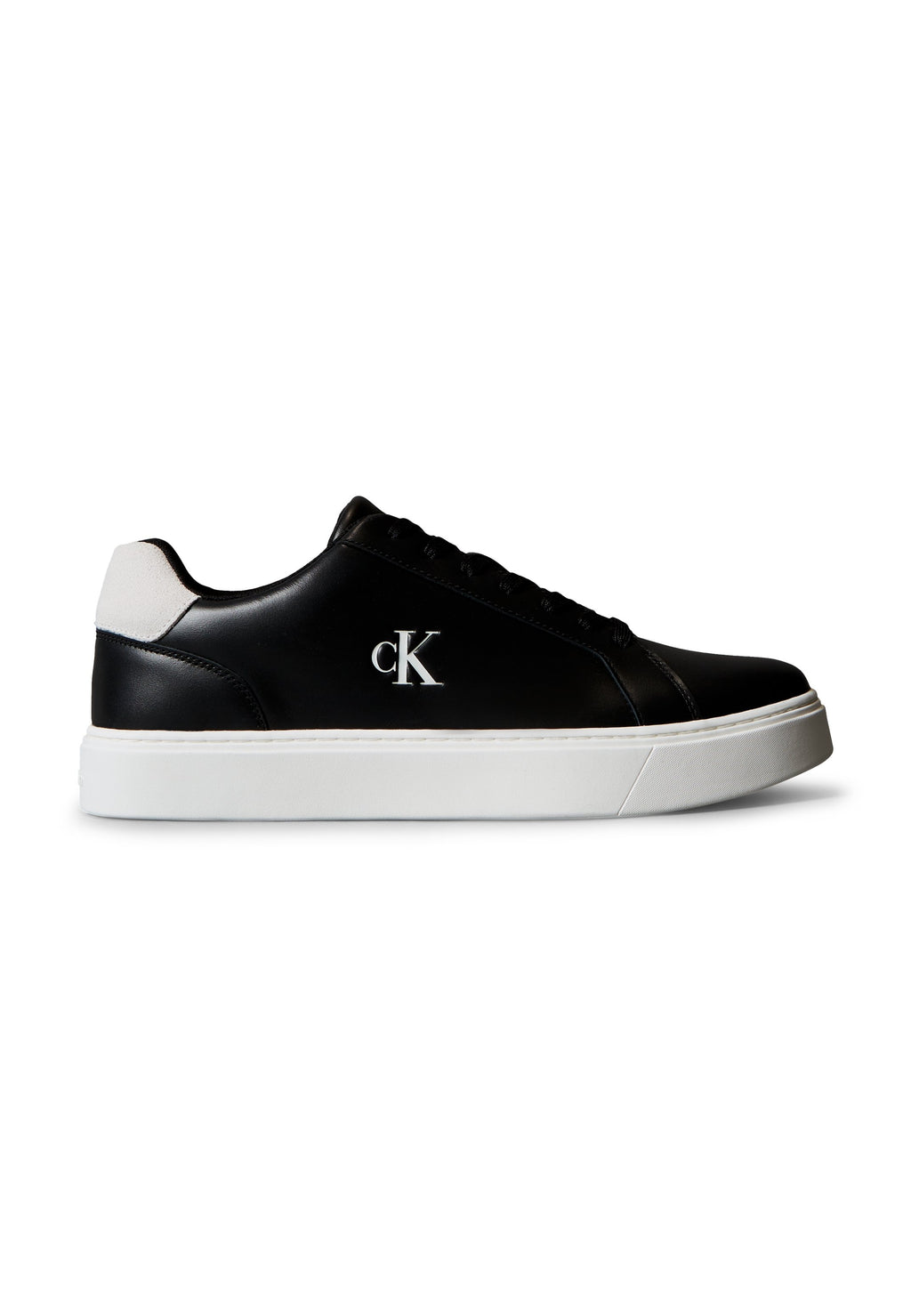 CLASSIC CUPSOLE LACEUP LTH - Trainers - black/bright white