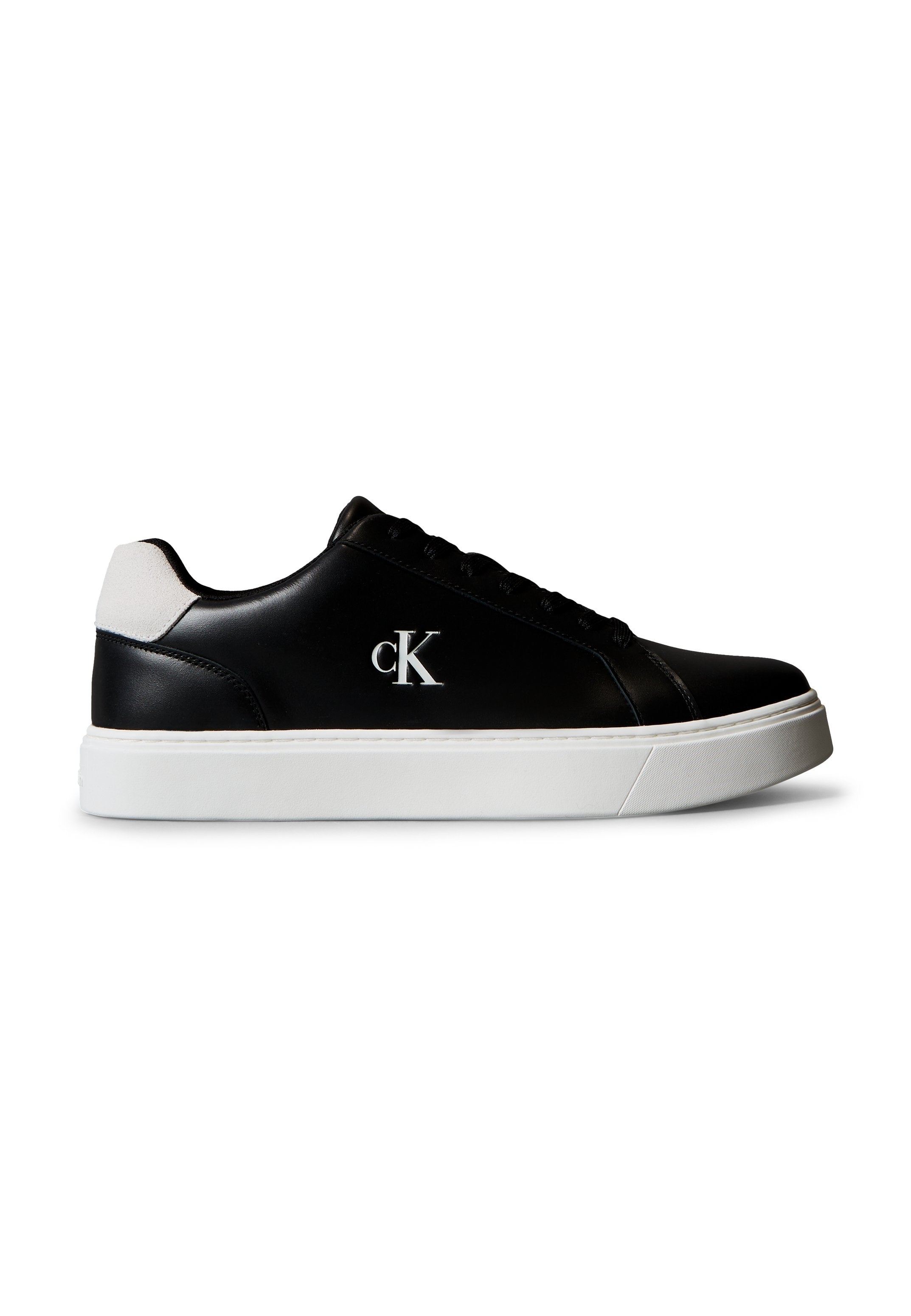 CLASSIC CUPSOLE LACEUP LTH - Trainers - black/bright white