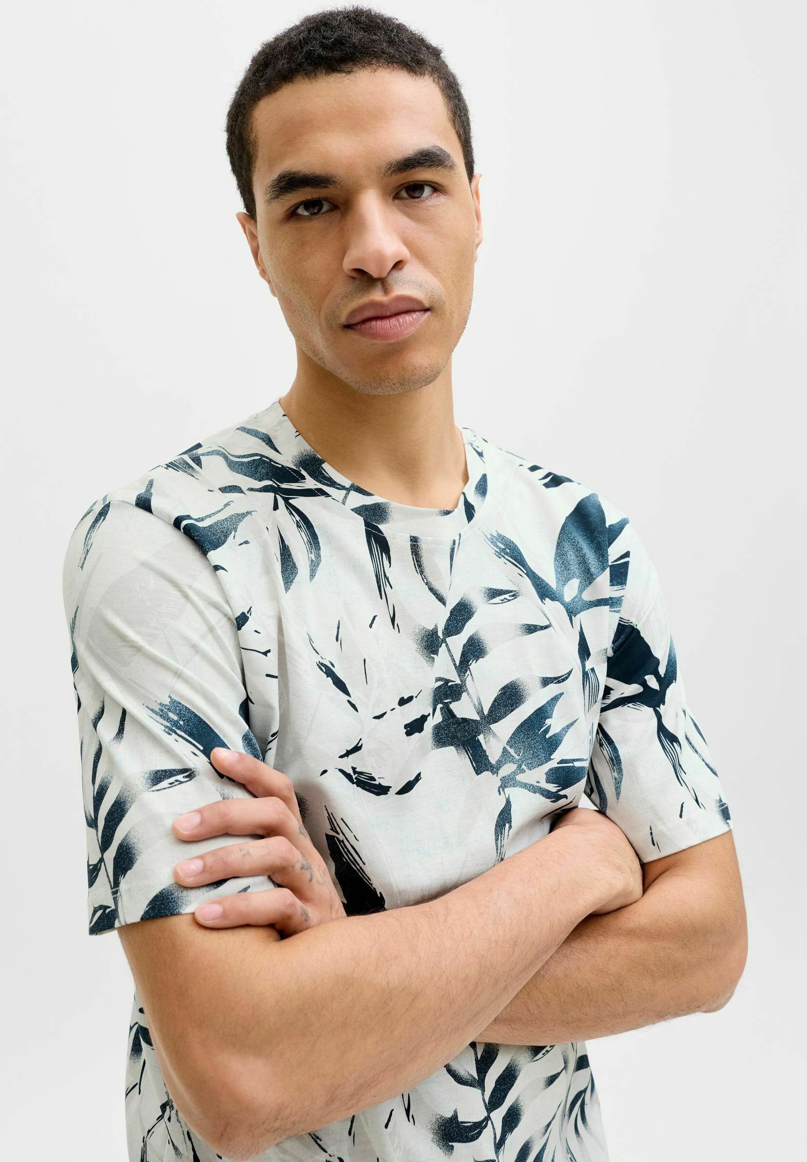 T- - Print T-shirt - cloud dancer