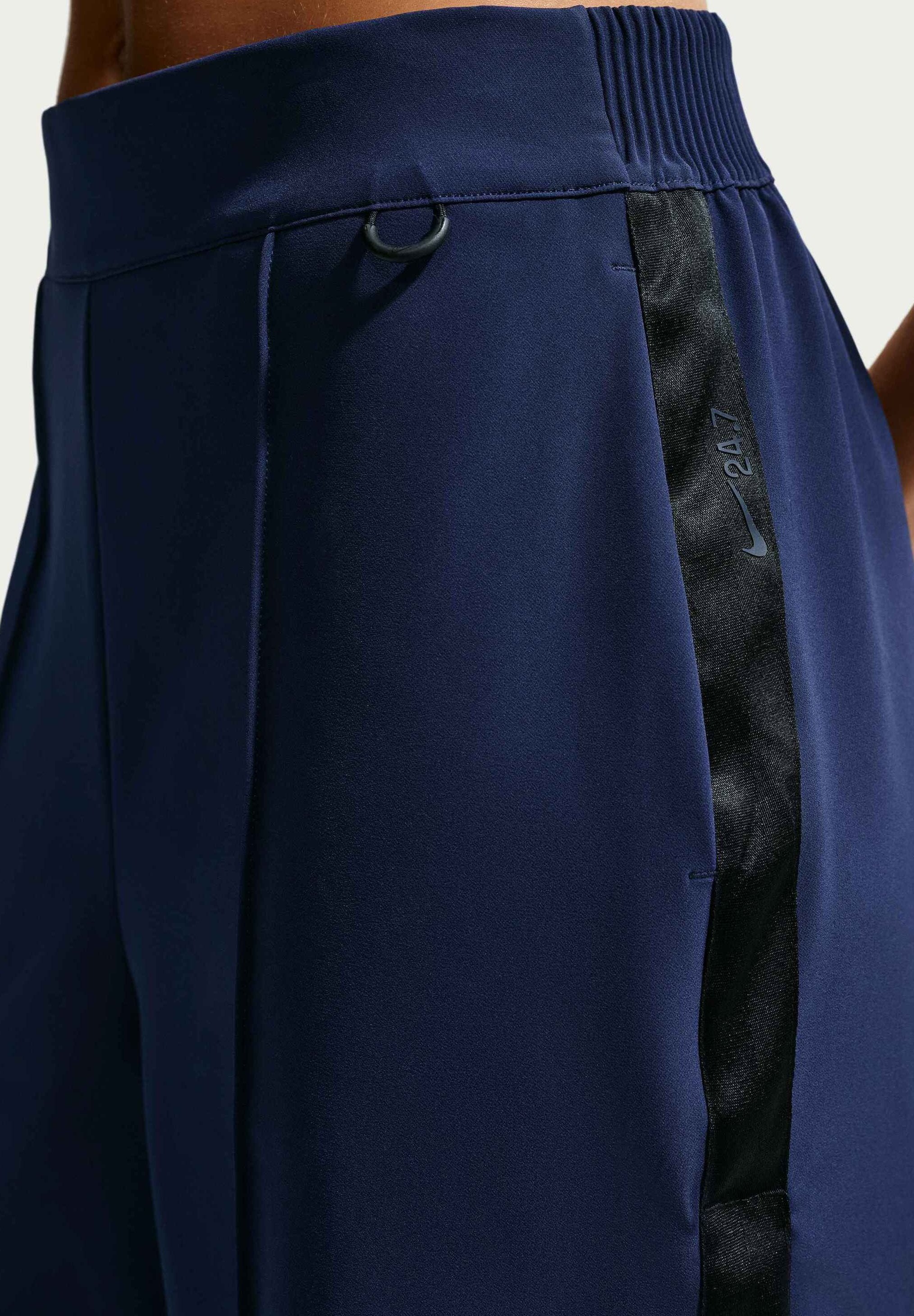 TEARAWAY - Trousers - midnight navy/black/dk smoke grey