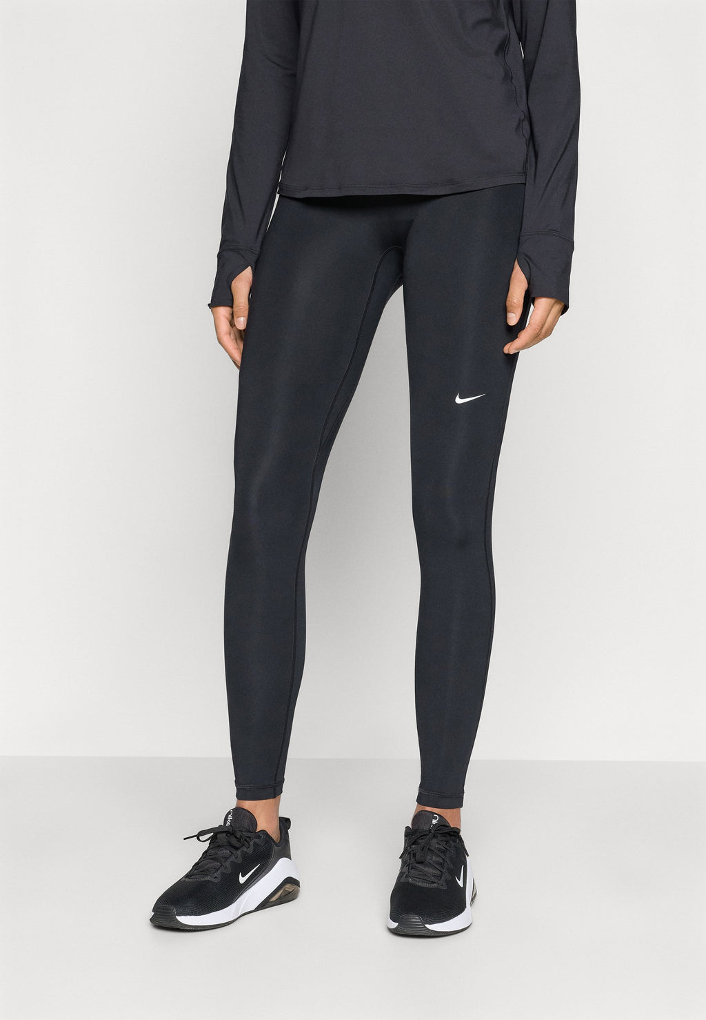 365 TIGHT - Leggings - black/pink foam/white