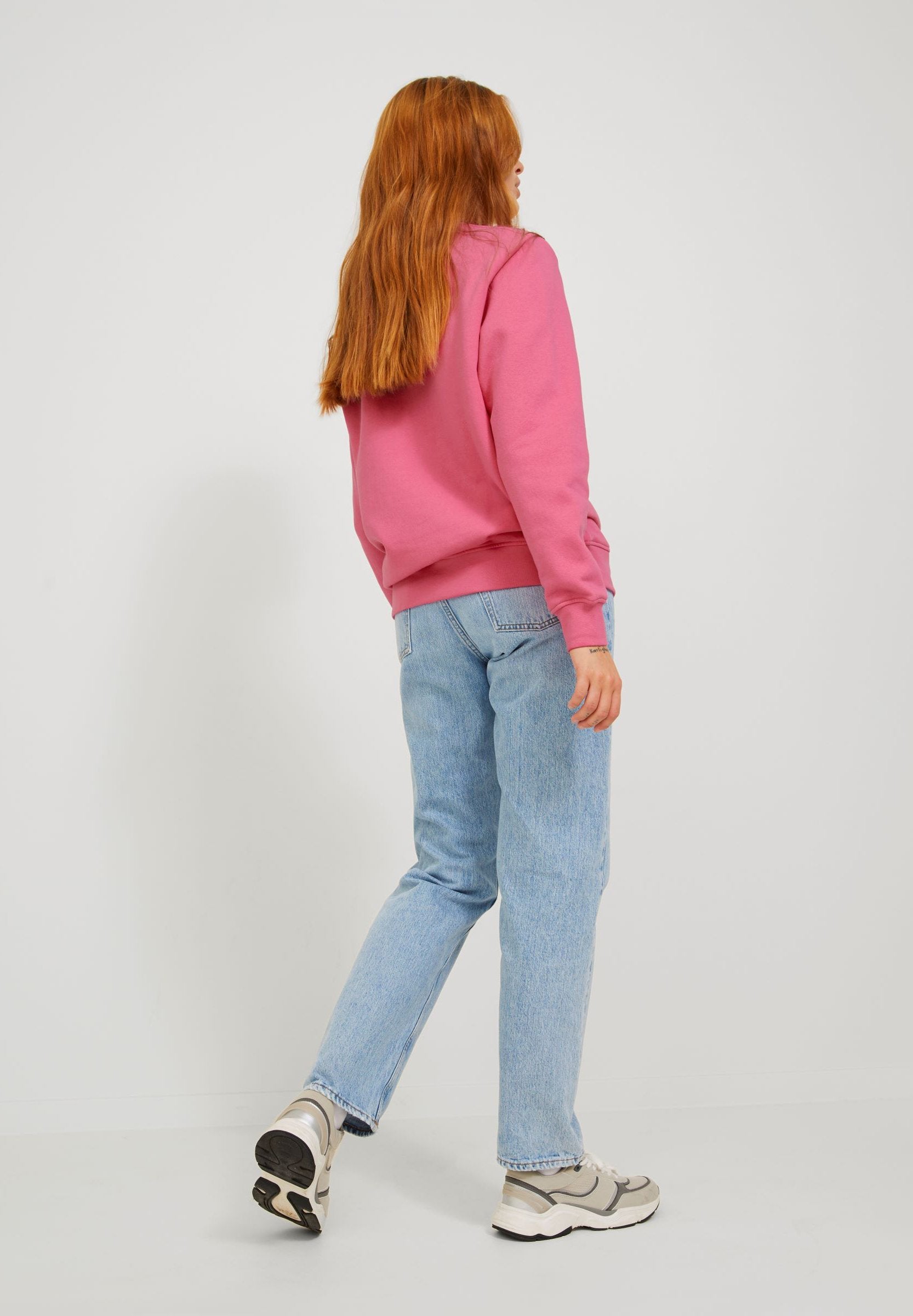 JXABBIE RLX LS CREW SWT - Sweatshirt - carmine rose