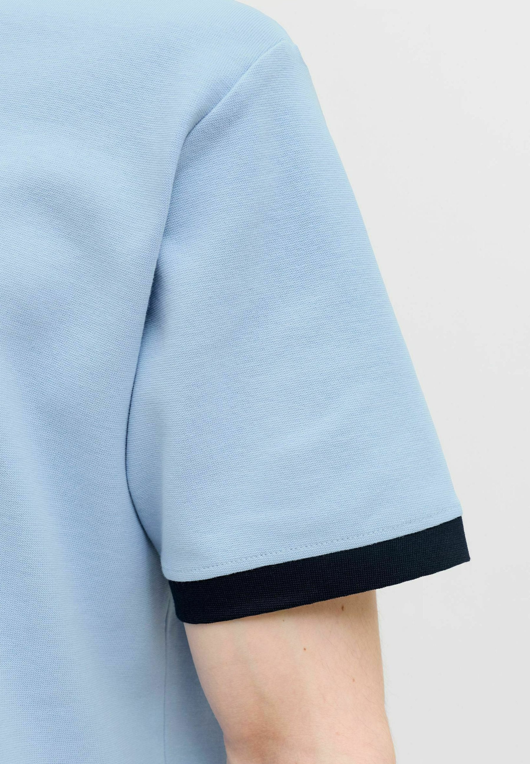 Colour block - Basic T-shirt - cashmere blue