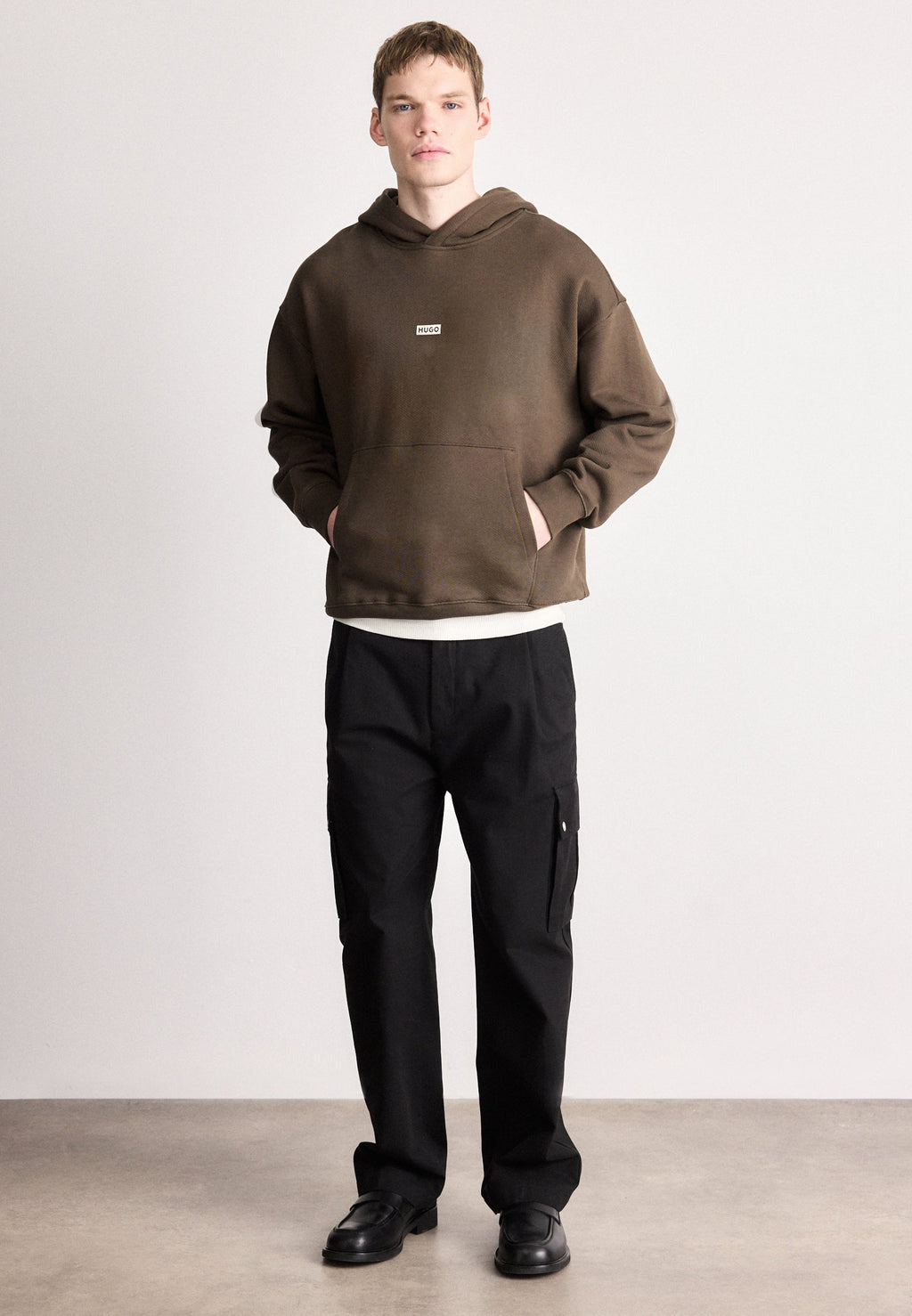 NAZARDO - Hoodie - dark brown