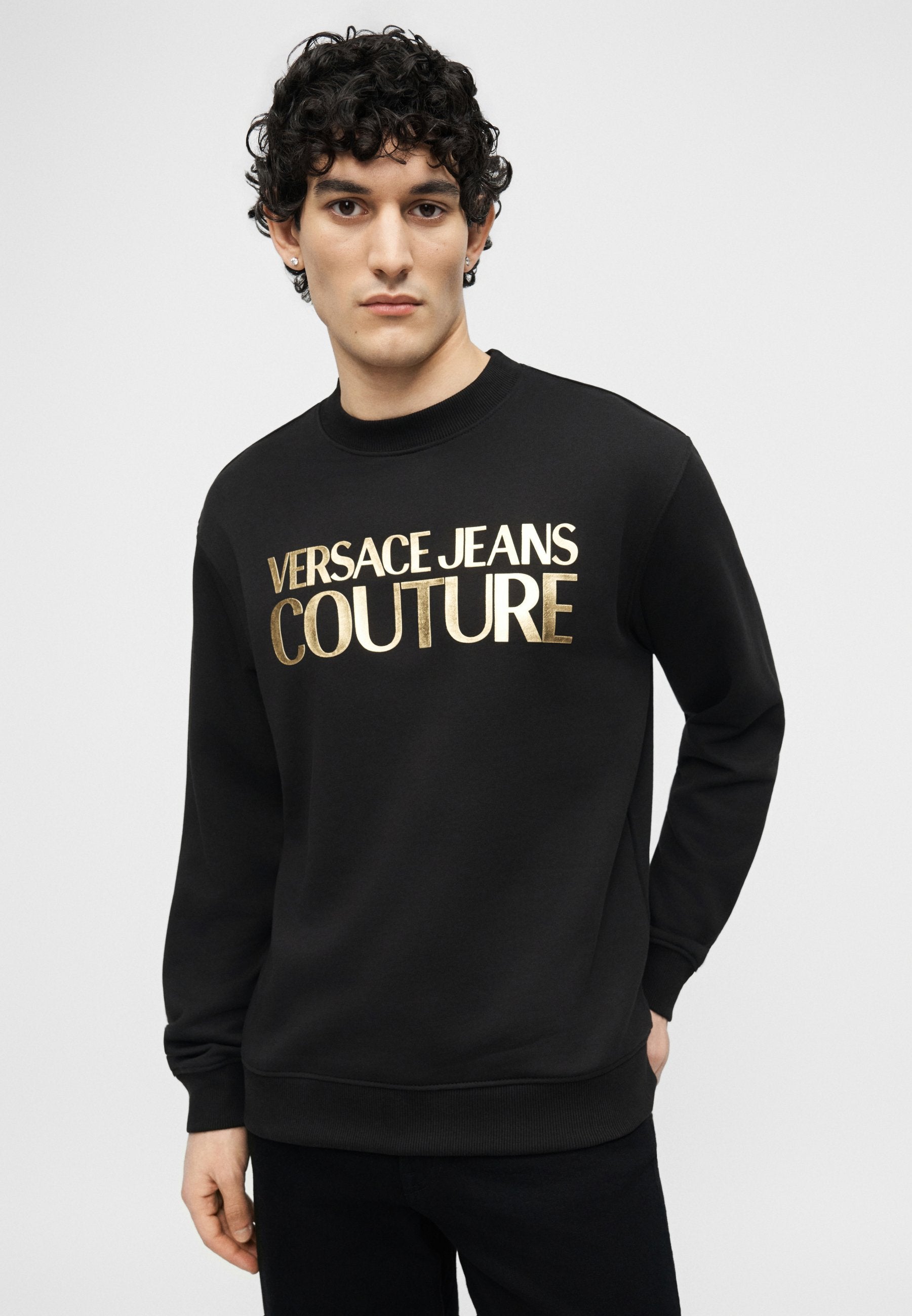 Sweatshirt - black/gold-coloured