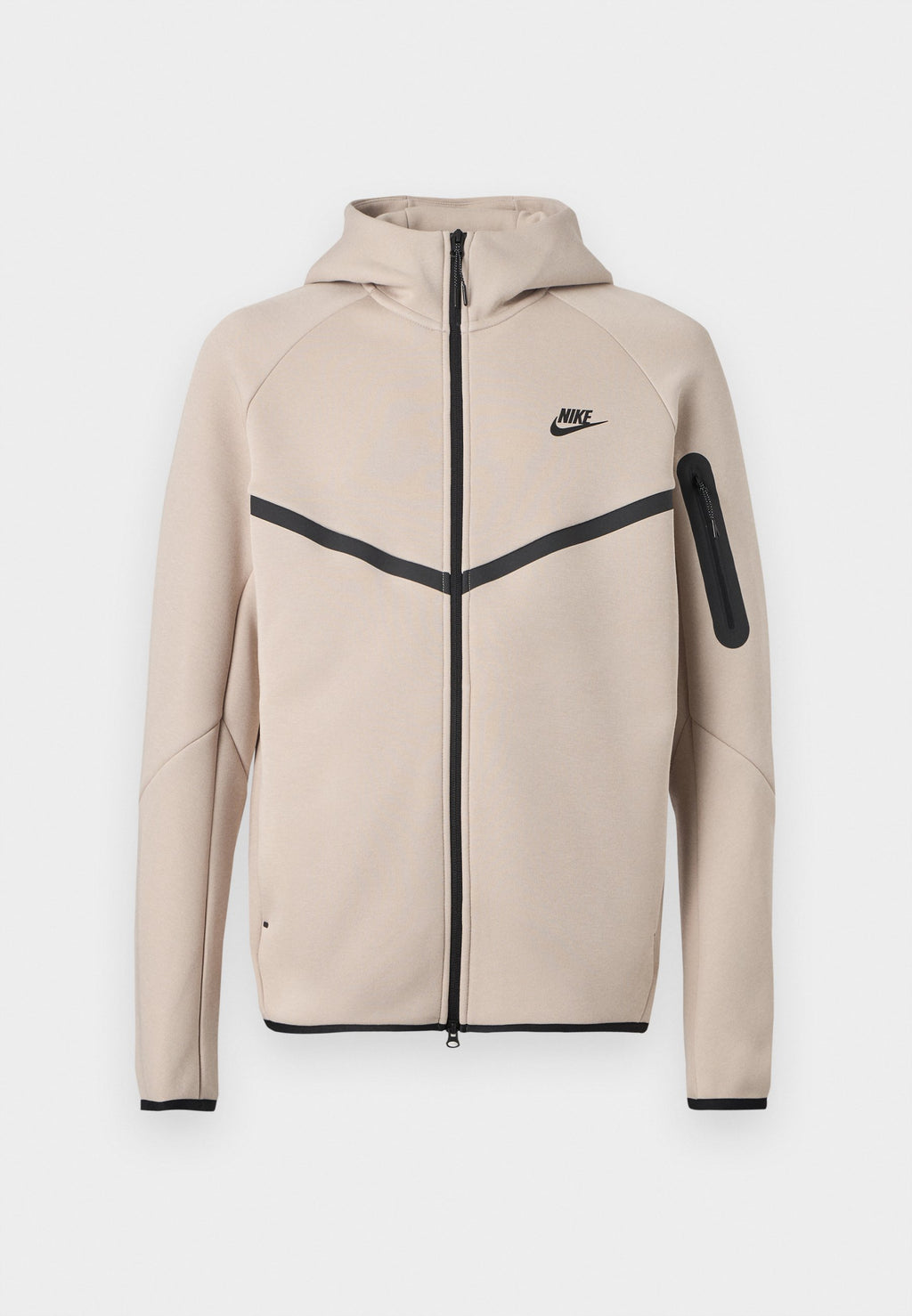 Fleece jacket - cream/black