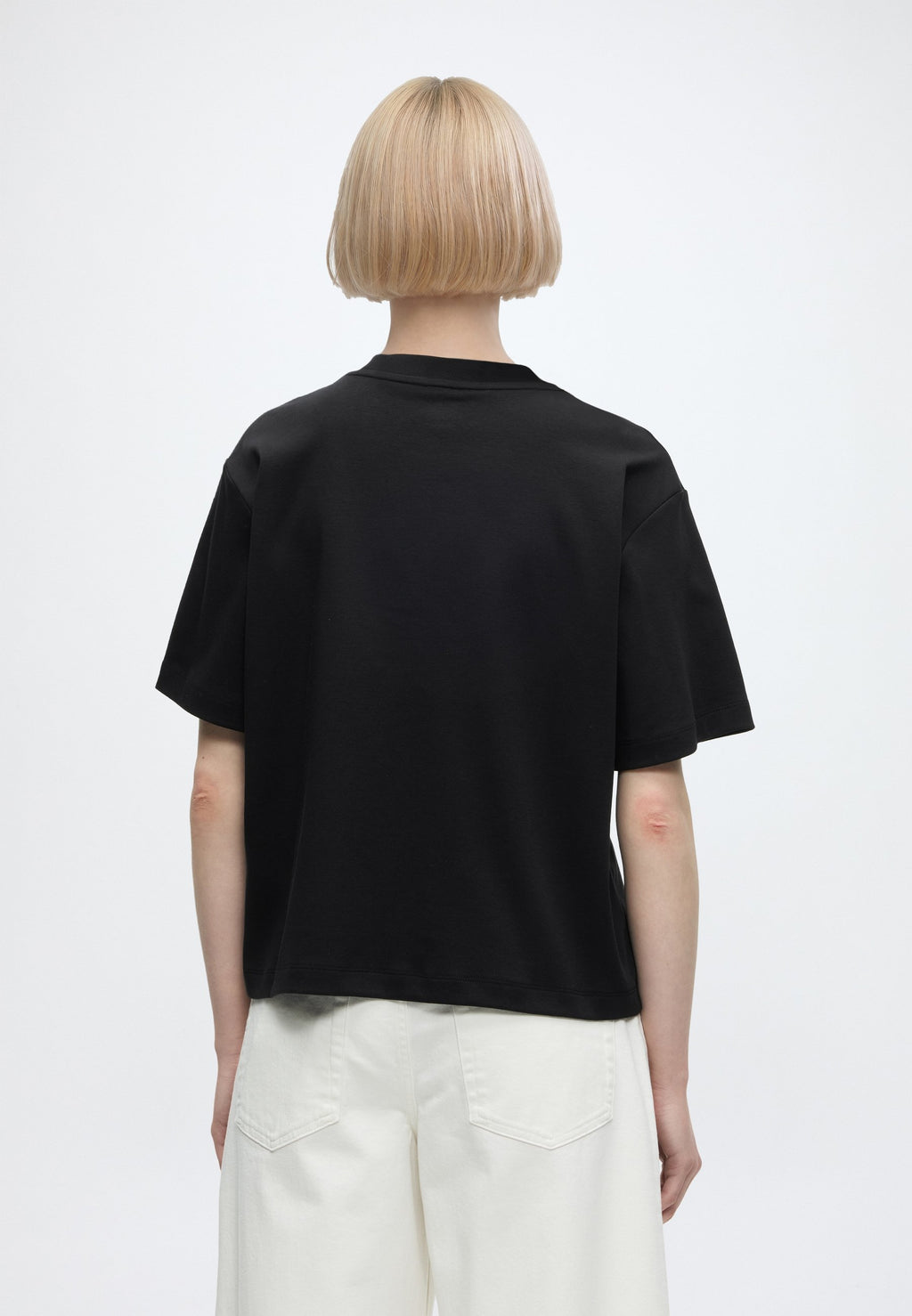 BOXY LOGO GRAPHIC - Print T-shirt - black