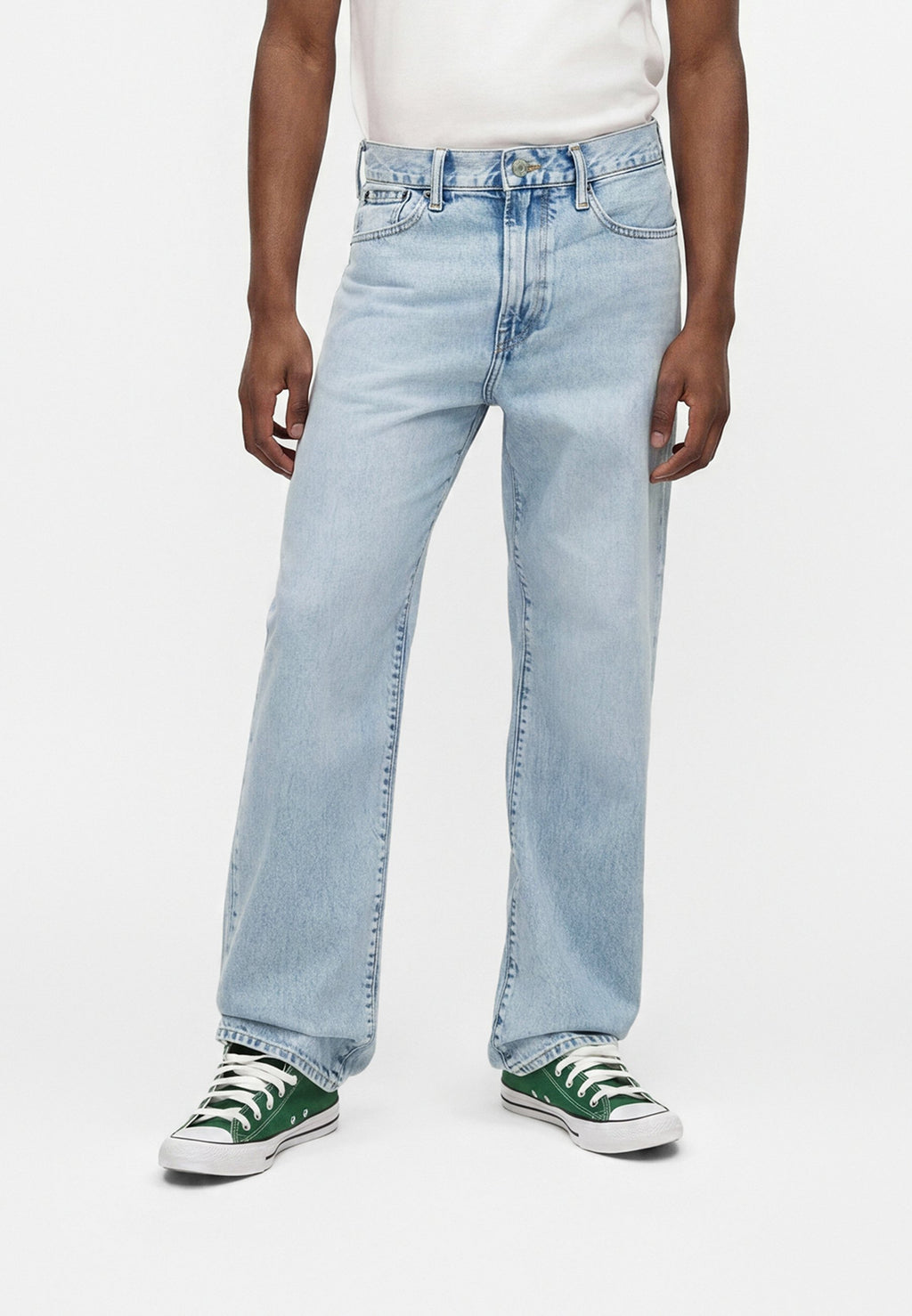 RELAXED FIT  - Relaxed fit jeans - light blue denim
