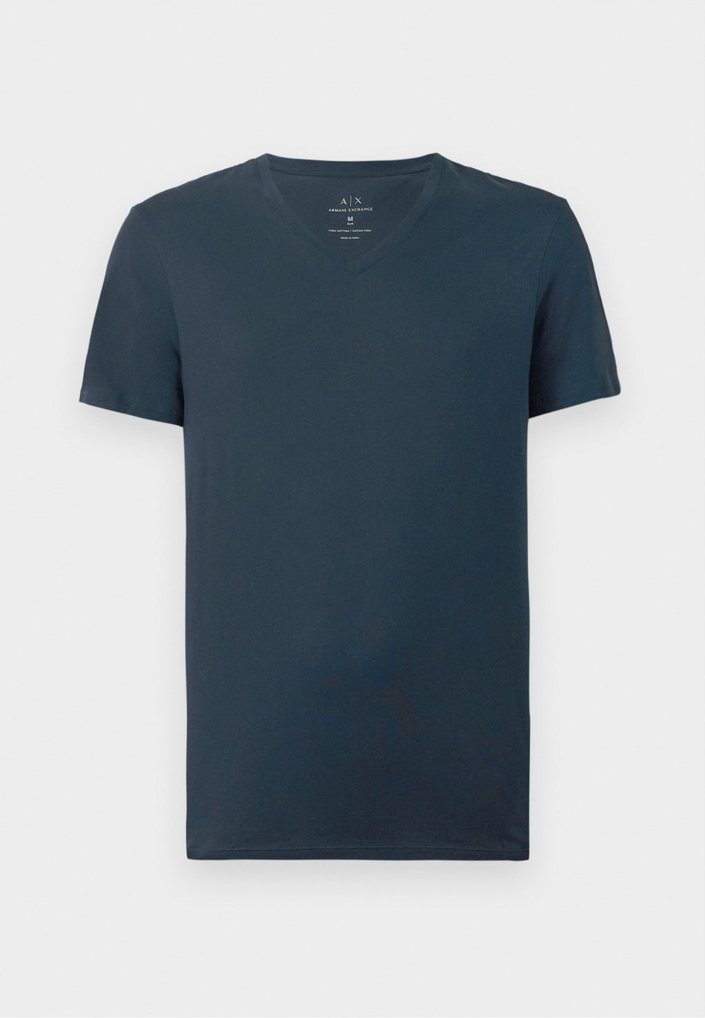VLINE T-SHIRT SLIM FIT - Basic T-shirt - navy