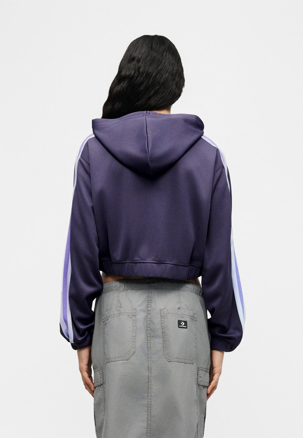 FULL ZIP - Zip-up sweatshirt - boysenberry