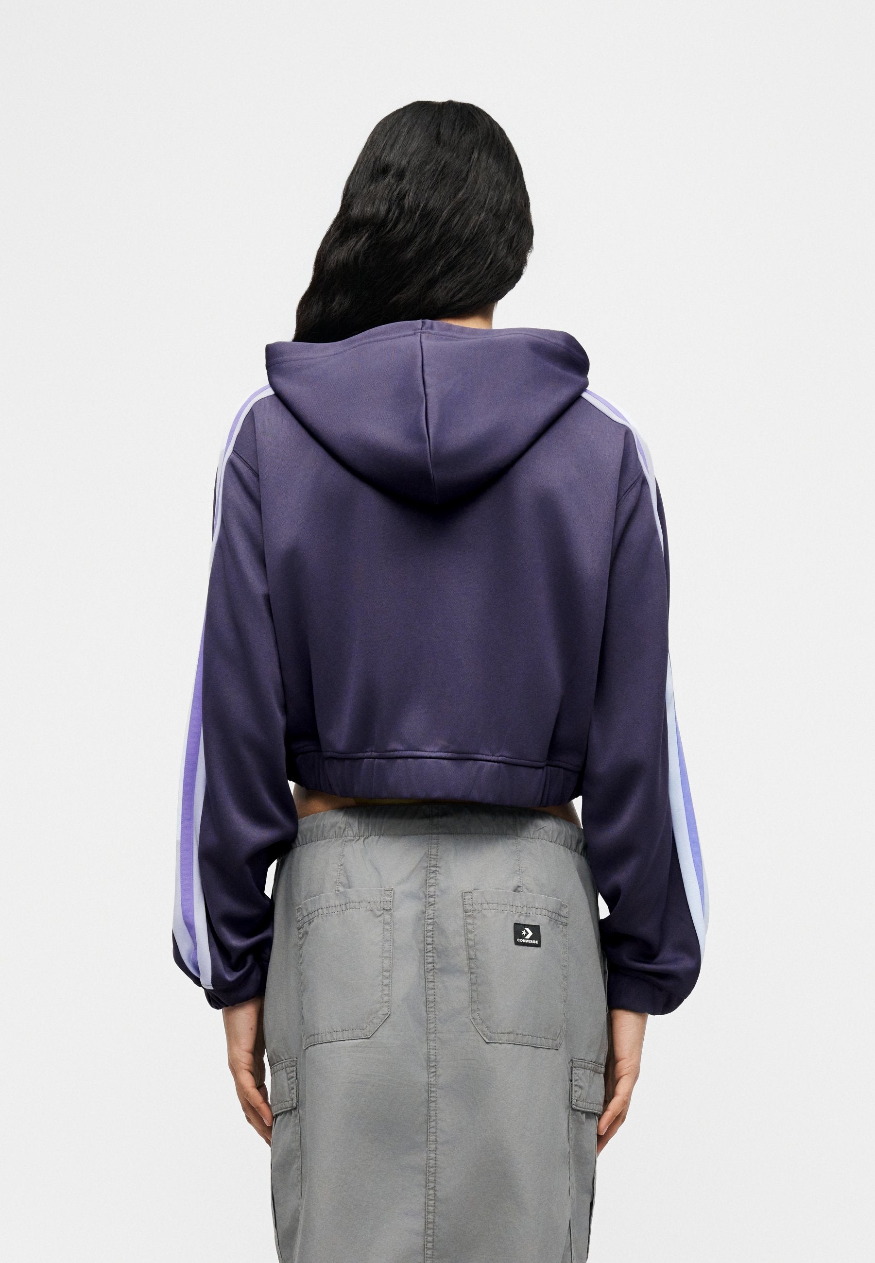 FULL ZIP - Zip-up sweatshirt - boysenberry