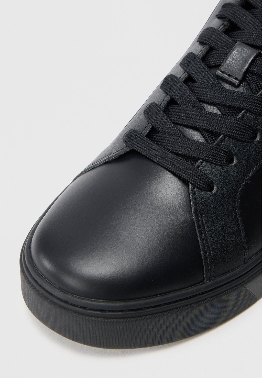 CLASSIC CUPSOLE LACEUP LTH - Trainers - triple black/black