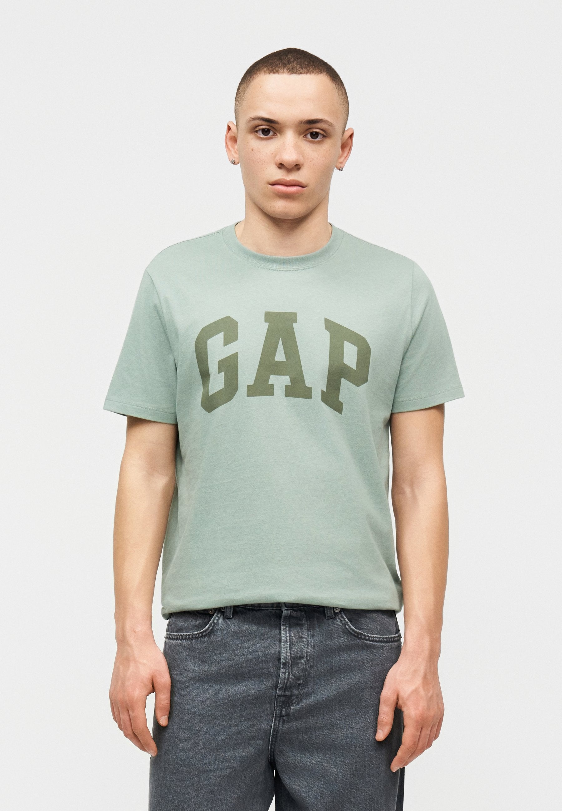 EVERYDAY SOFT BASIC LOGO - Print T-shirt - iceberg green