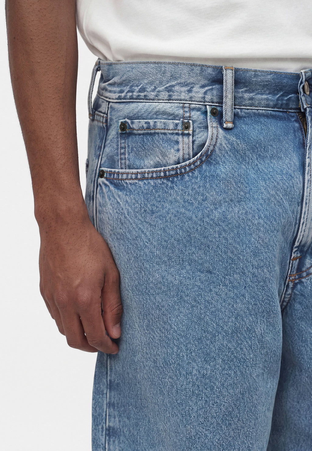 Baggy Jeans - blue denim