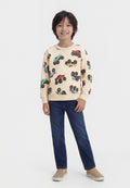 CREW - Sweatshirt - light cream