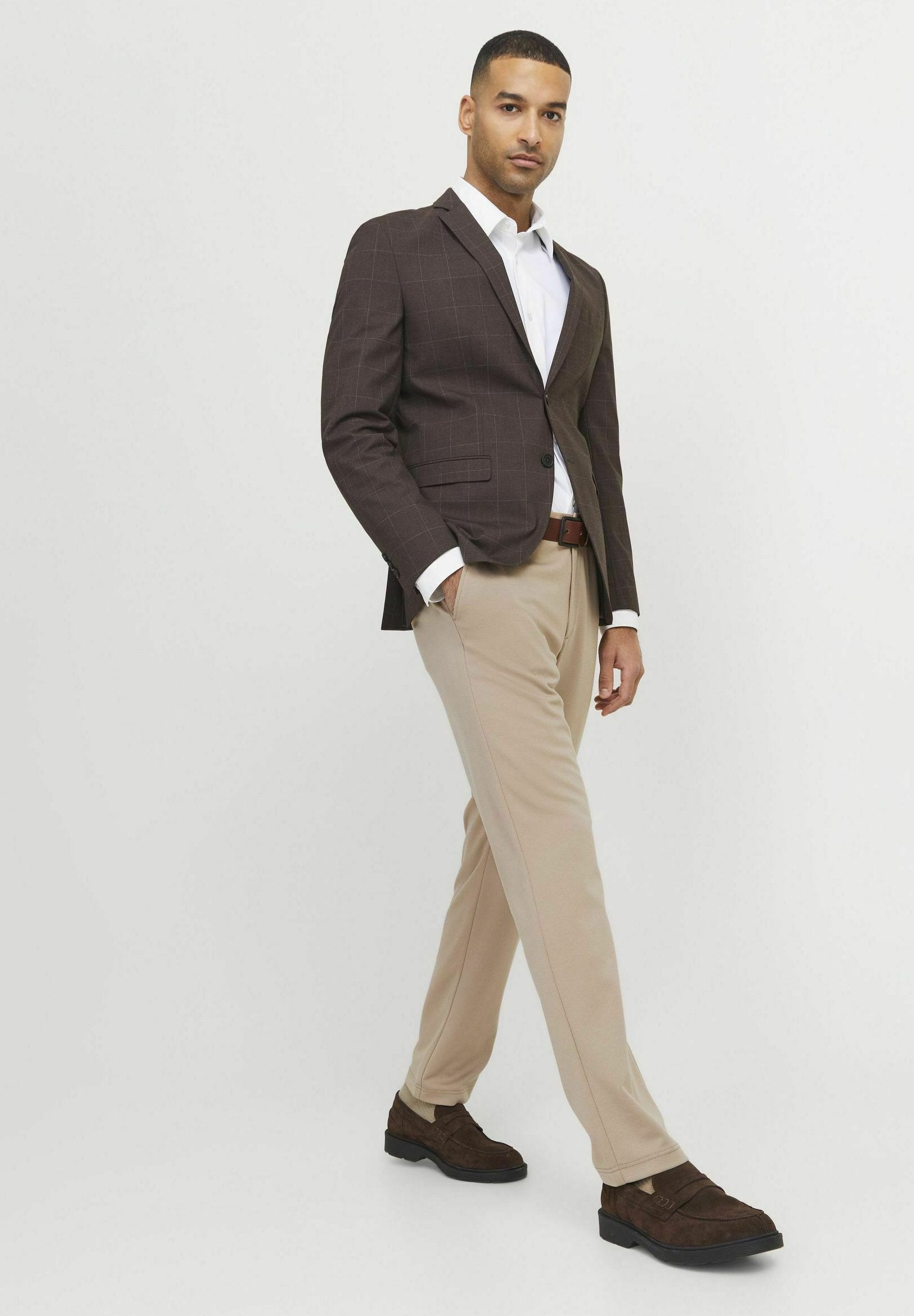 Chino Slim Fit - Trousers - crockery