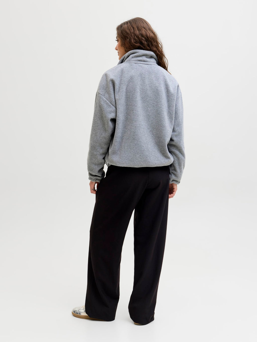 Fleece JXFREYA Fleece - Fleece jacket - medium grey melange