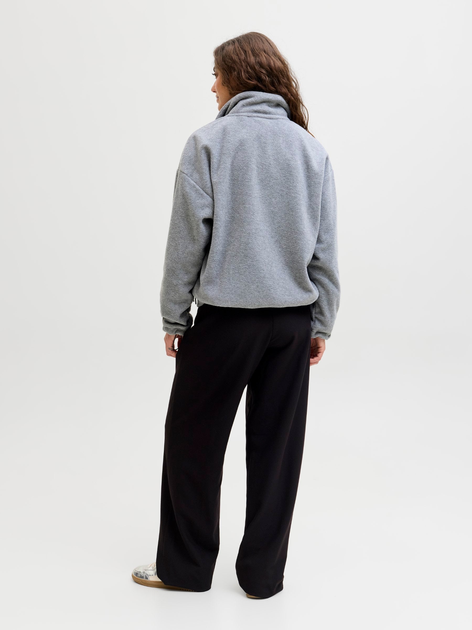 Fleece JXFREYA Fleece - Fleece jacket - medium grey melange