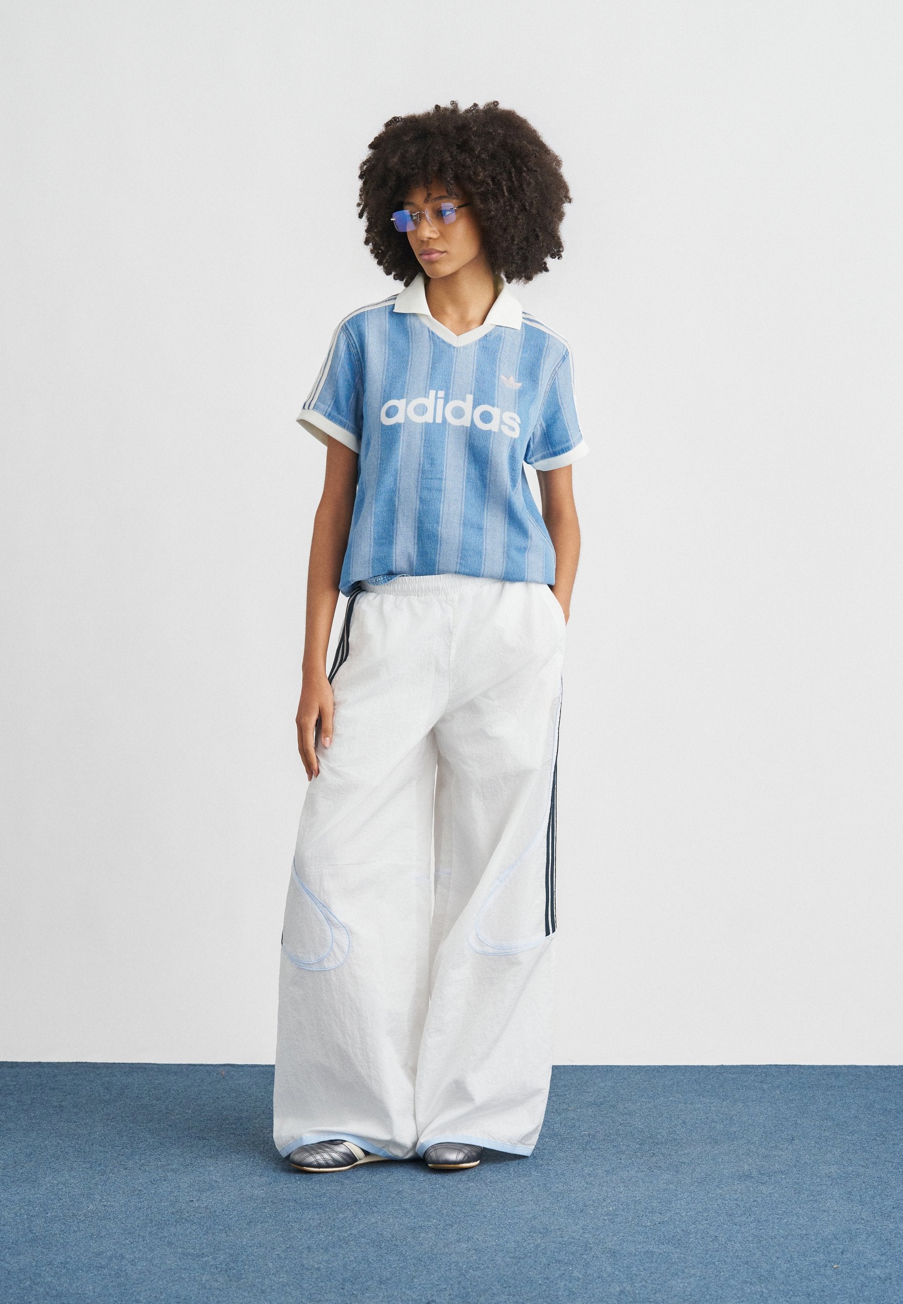 T-shirt imprimé - denim bleu
