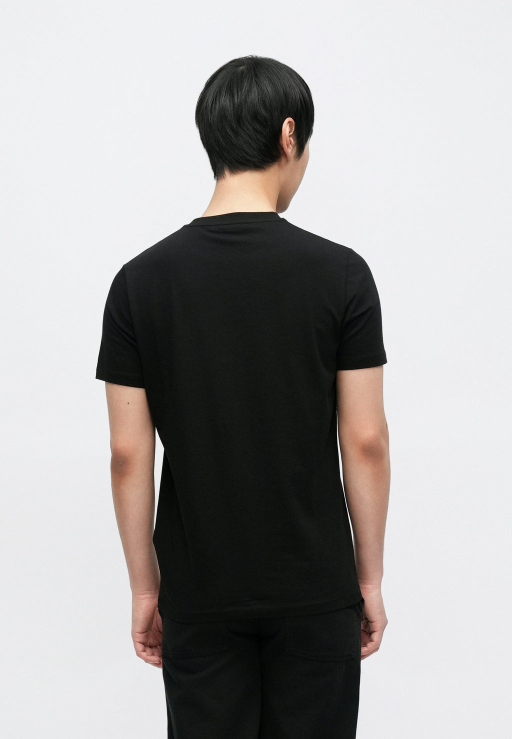 CREW NECK - Print T-shirt - black