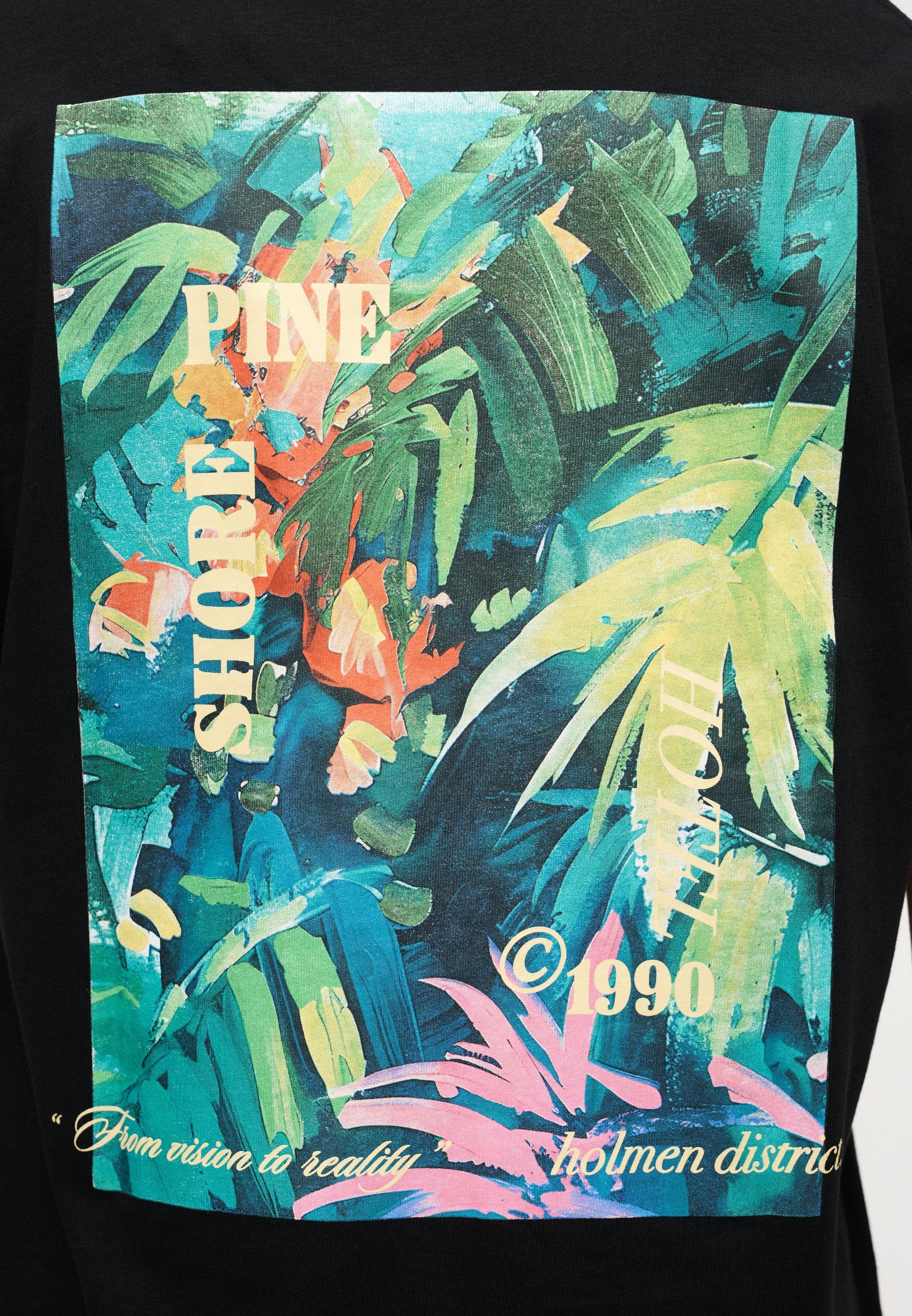 T- - Print T-shirt - black