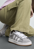 CAMPUS 00S J UNISEX - Trainers - grey three/footwear white