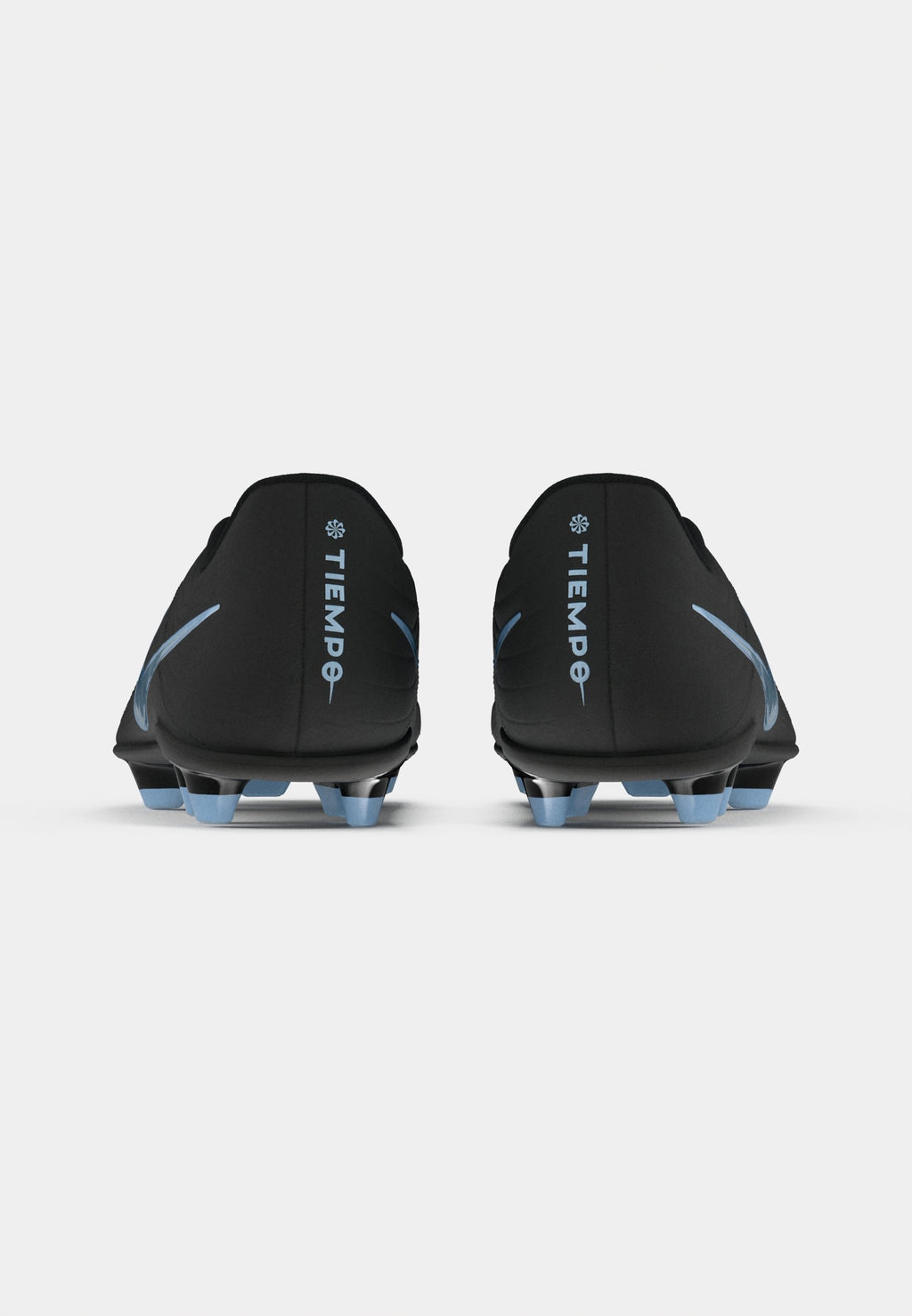 TIEMPO MAESTRO CLUB FG/MG UNISEXE - Chaussures de football sur terrain synthétique - noir/bleu glacier