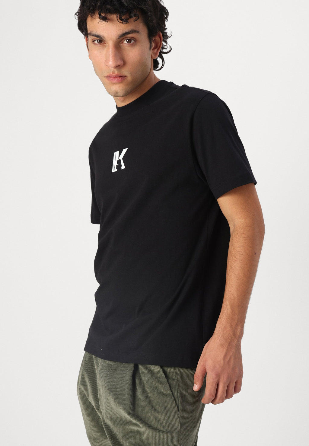 LOGO TEE - Print T-shirt - black