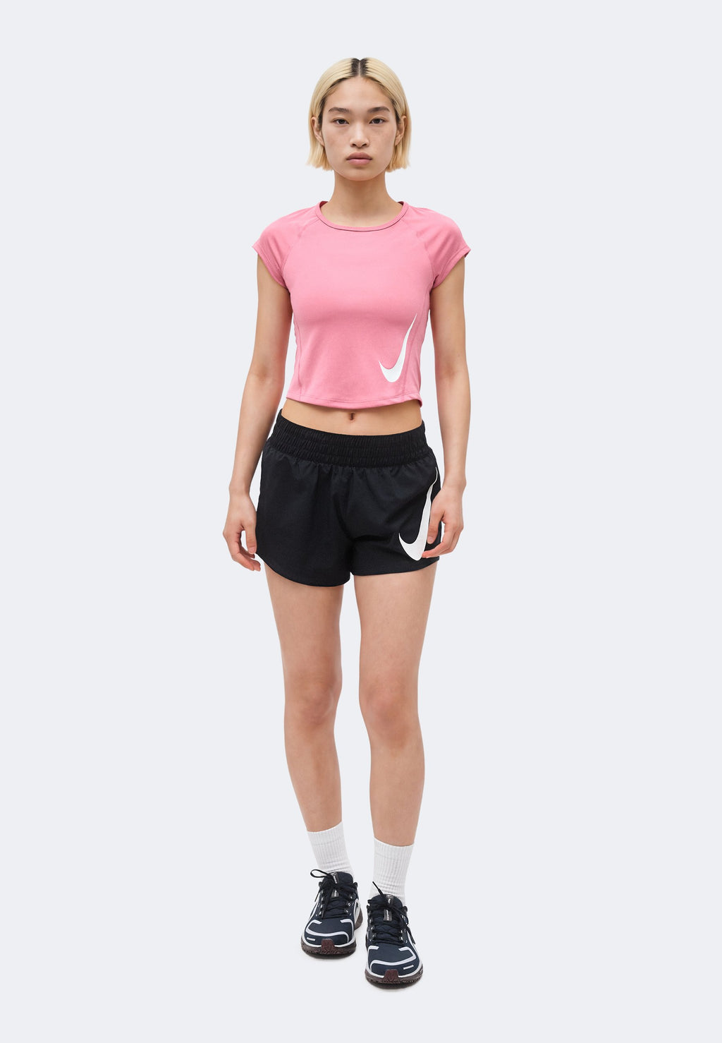 TEMPO RUN - Sports T-shirt - peony/photon dust/pink foam