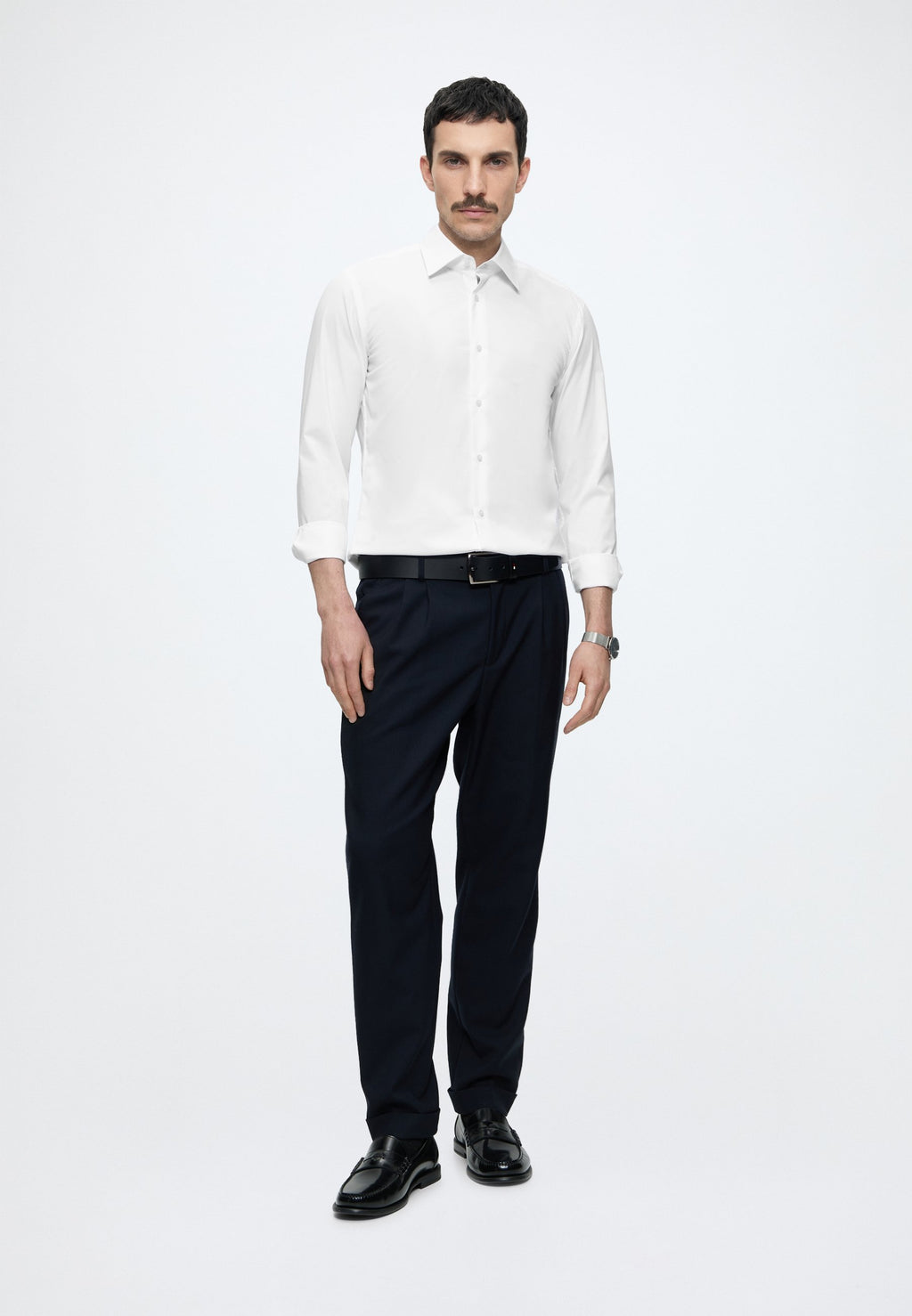 HANK - Formal shirt - white