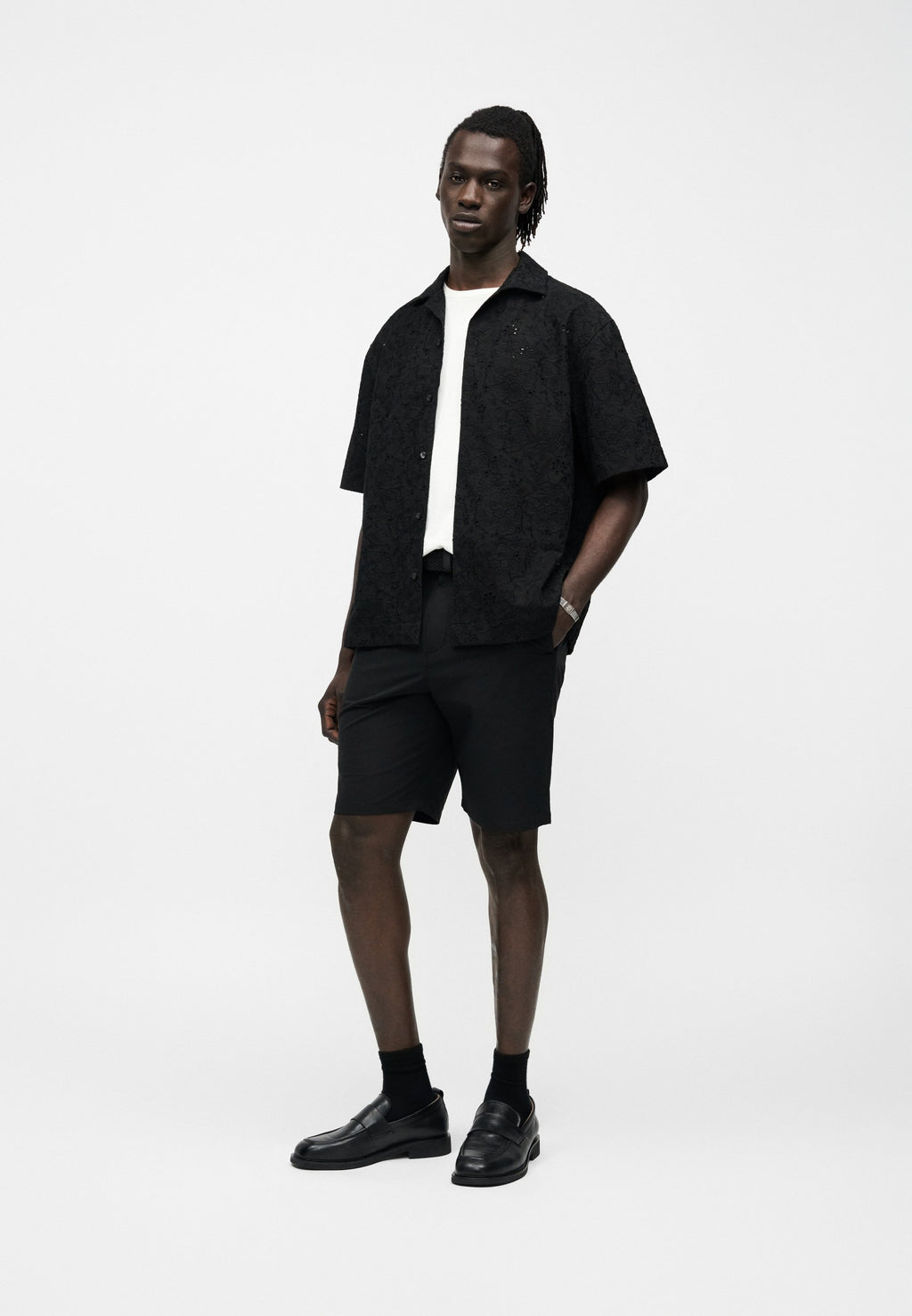 ESPINO - Shirt - black