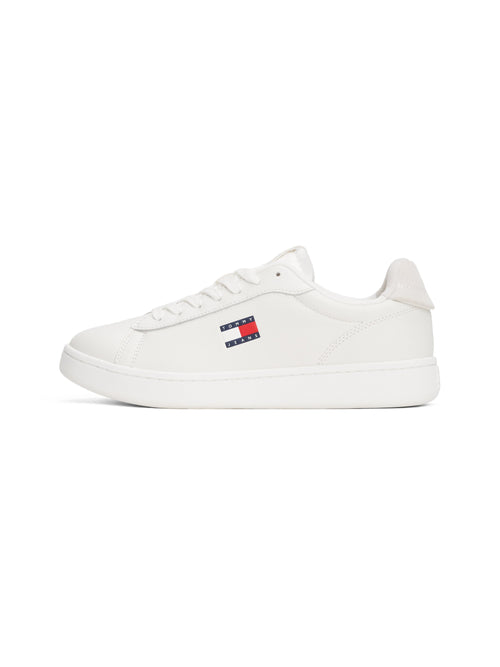 ARCHIVE COURT LEATHER TRAINERS - Trainers - ecru