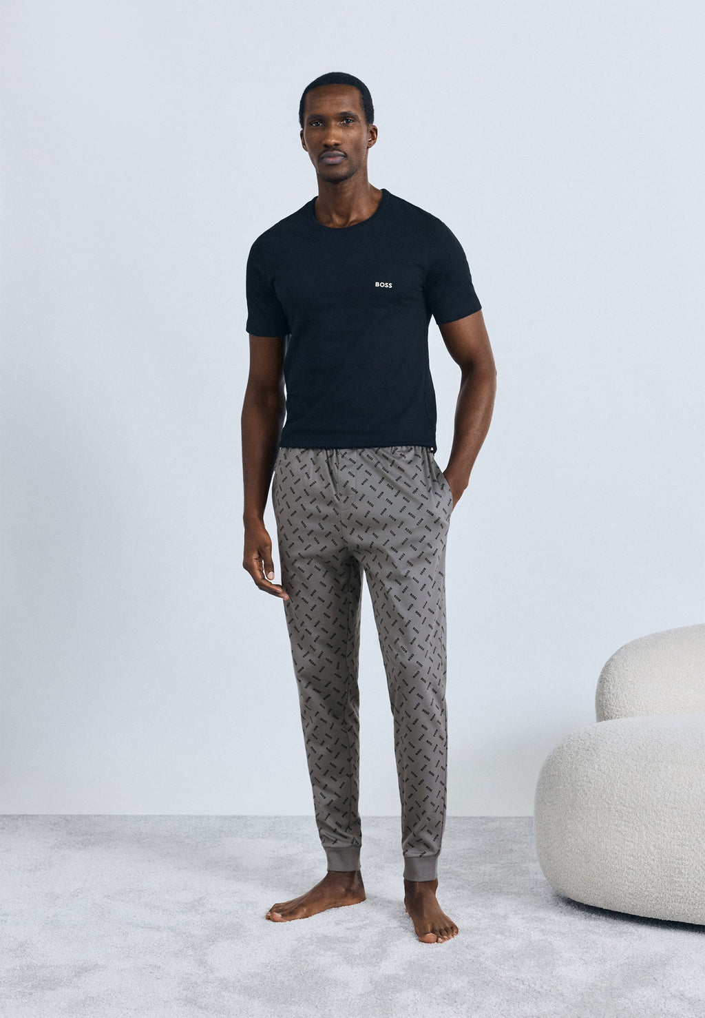 RELAX PANTS - Pyjama bottoms - dark grey