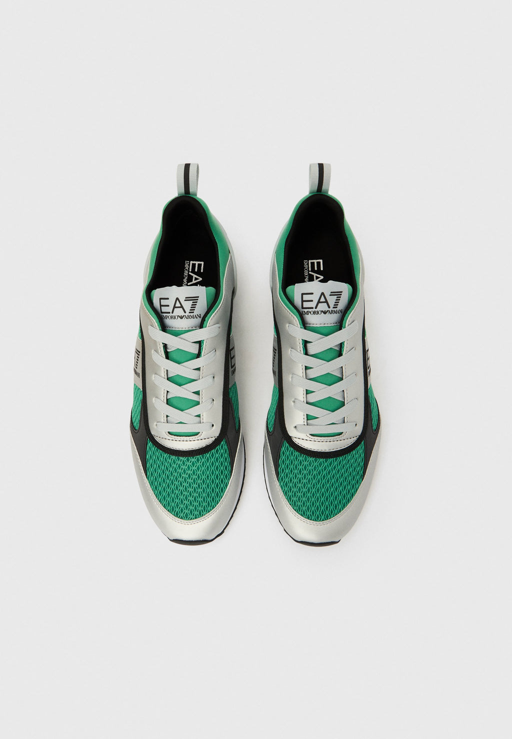 UNISEX - Trainers - silver-coloured/holly green/black