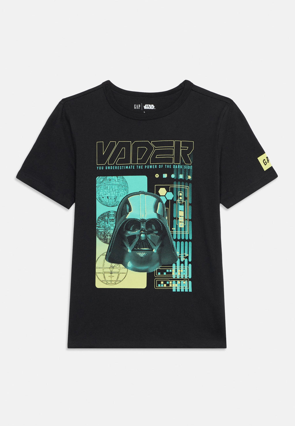 Print T-shirt - moonless night