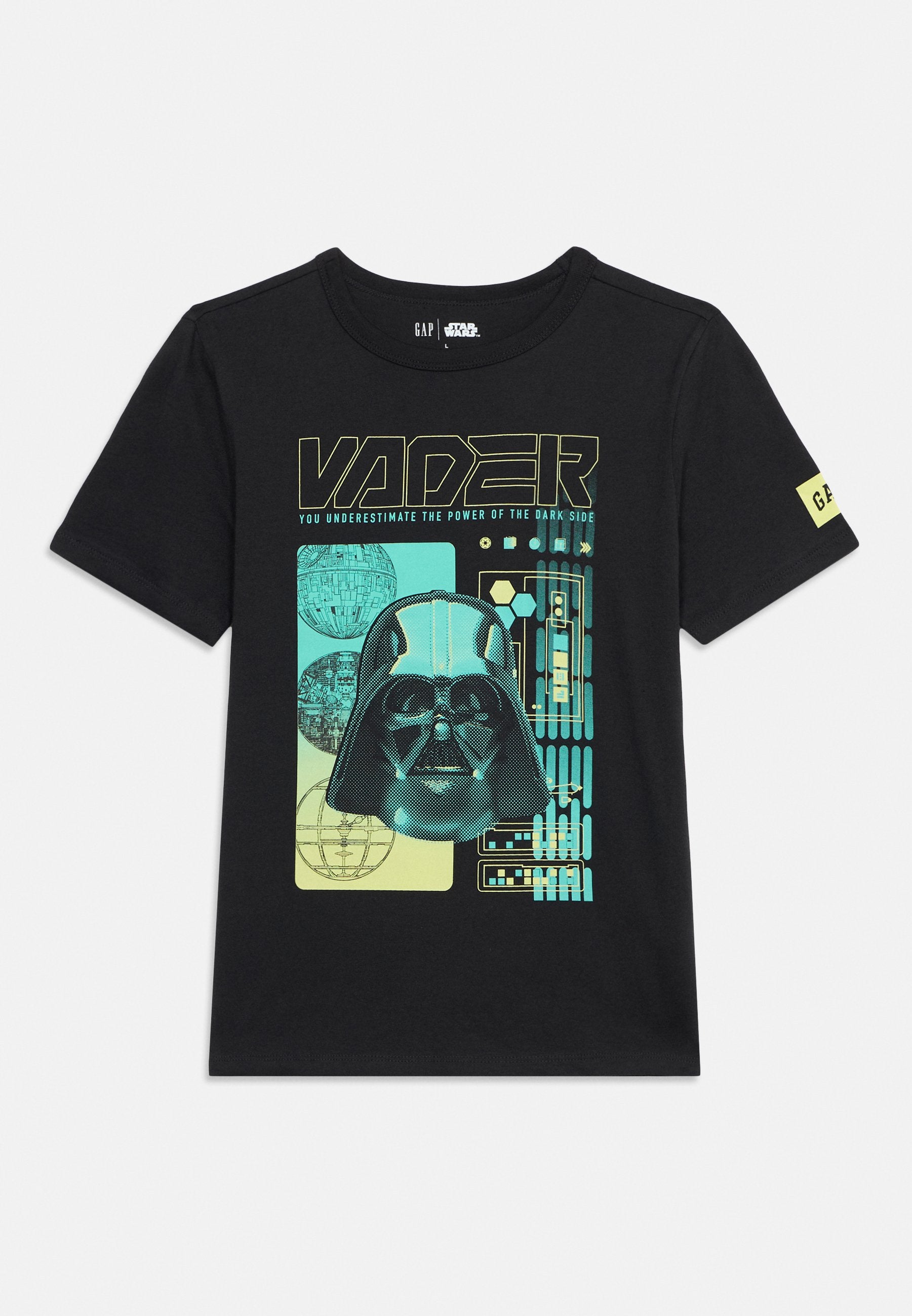 Print T-shirt - moonless night