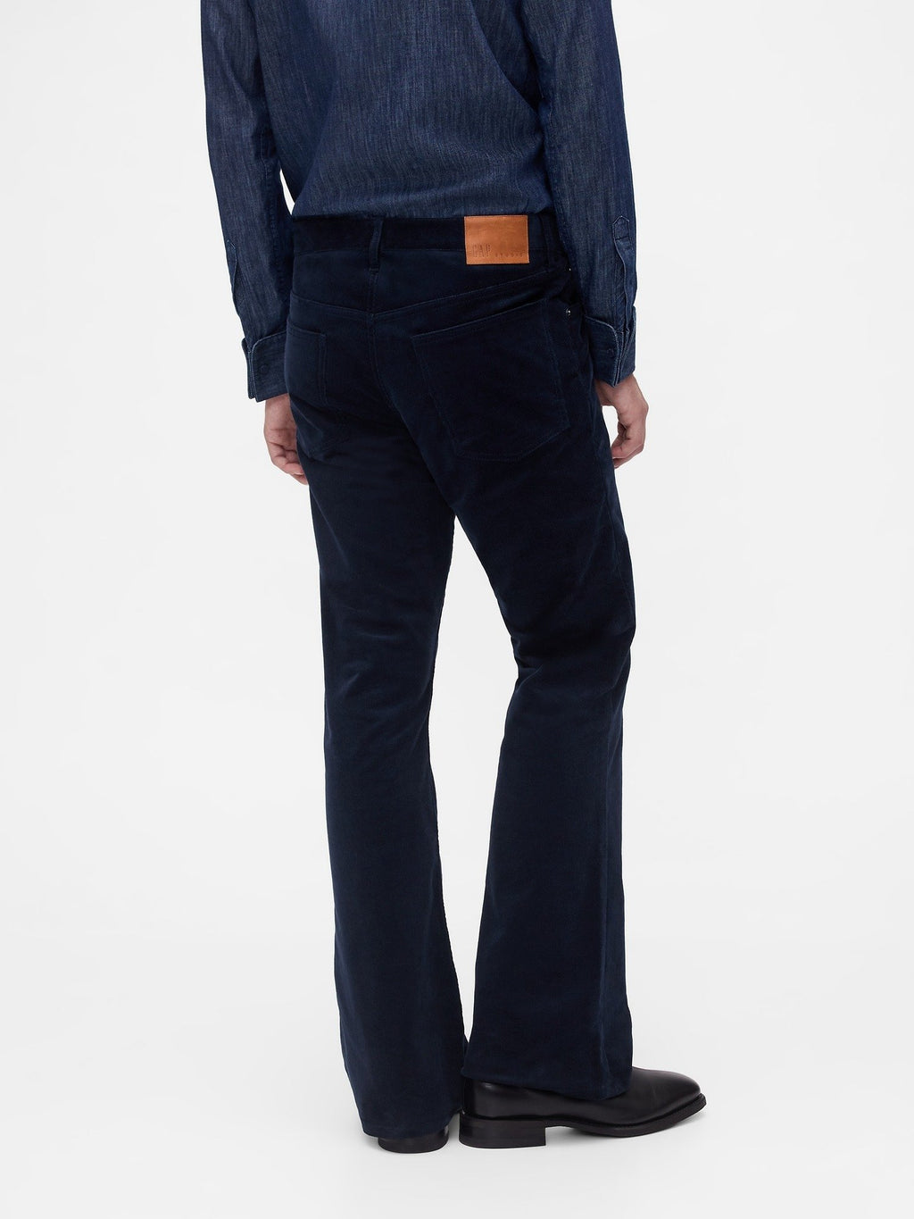 GAPSTUDIO CORDUROY BOOT PANTS - Bootcut jeans - new navy
