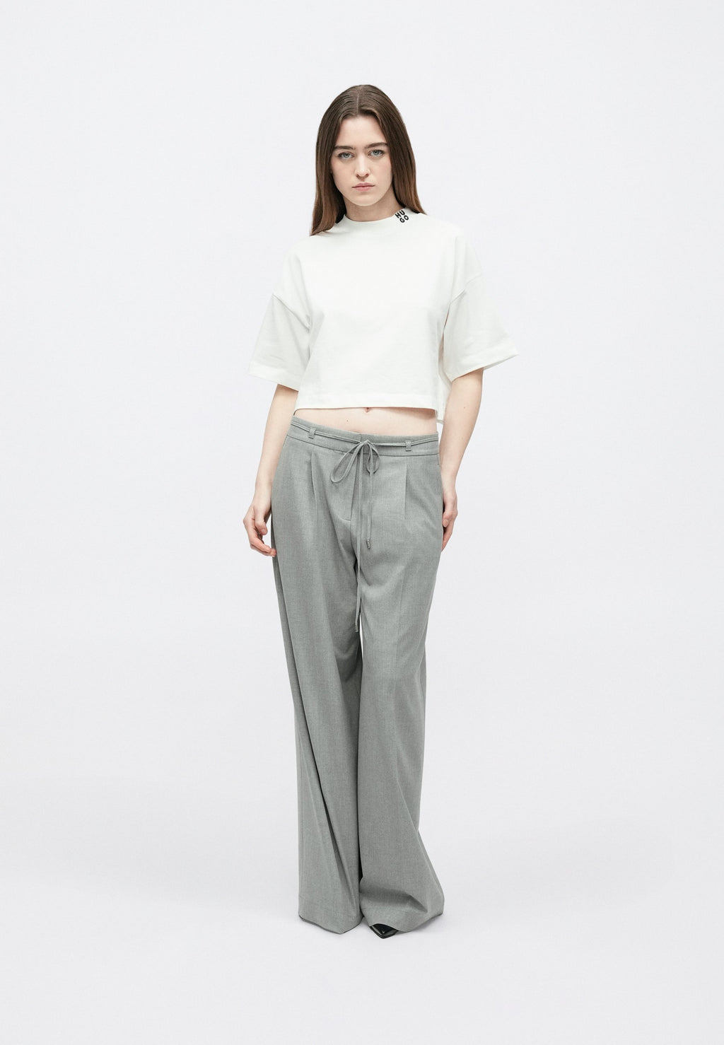 DAMELODY - Basic T-shirt - white