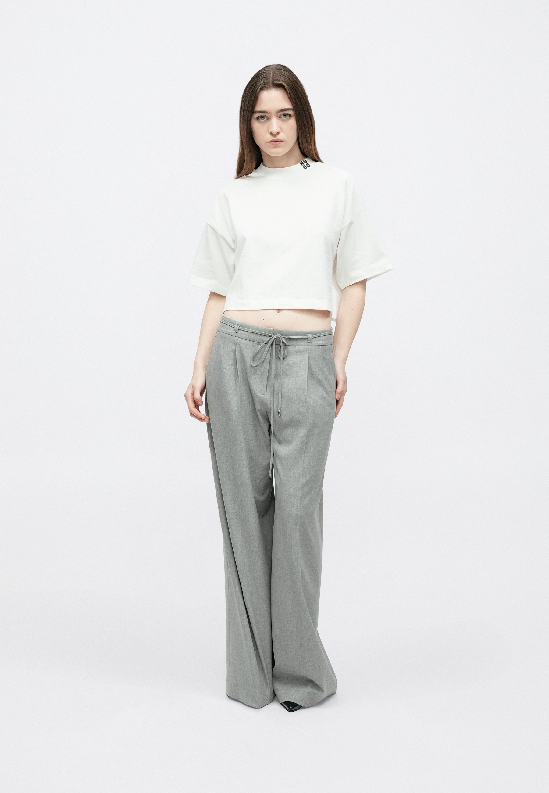 DAMELODY - Basic T-shirt - white