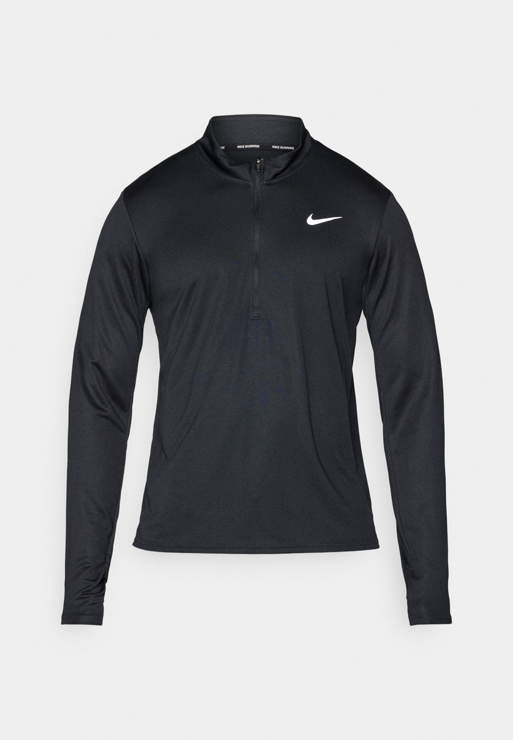 PACER TOP - Long sleeved top - black/reflective silver-coloured