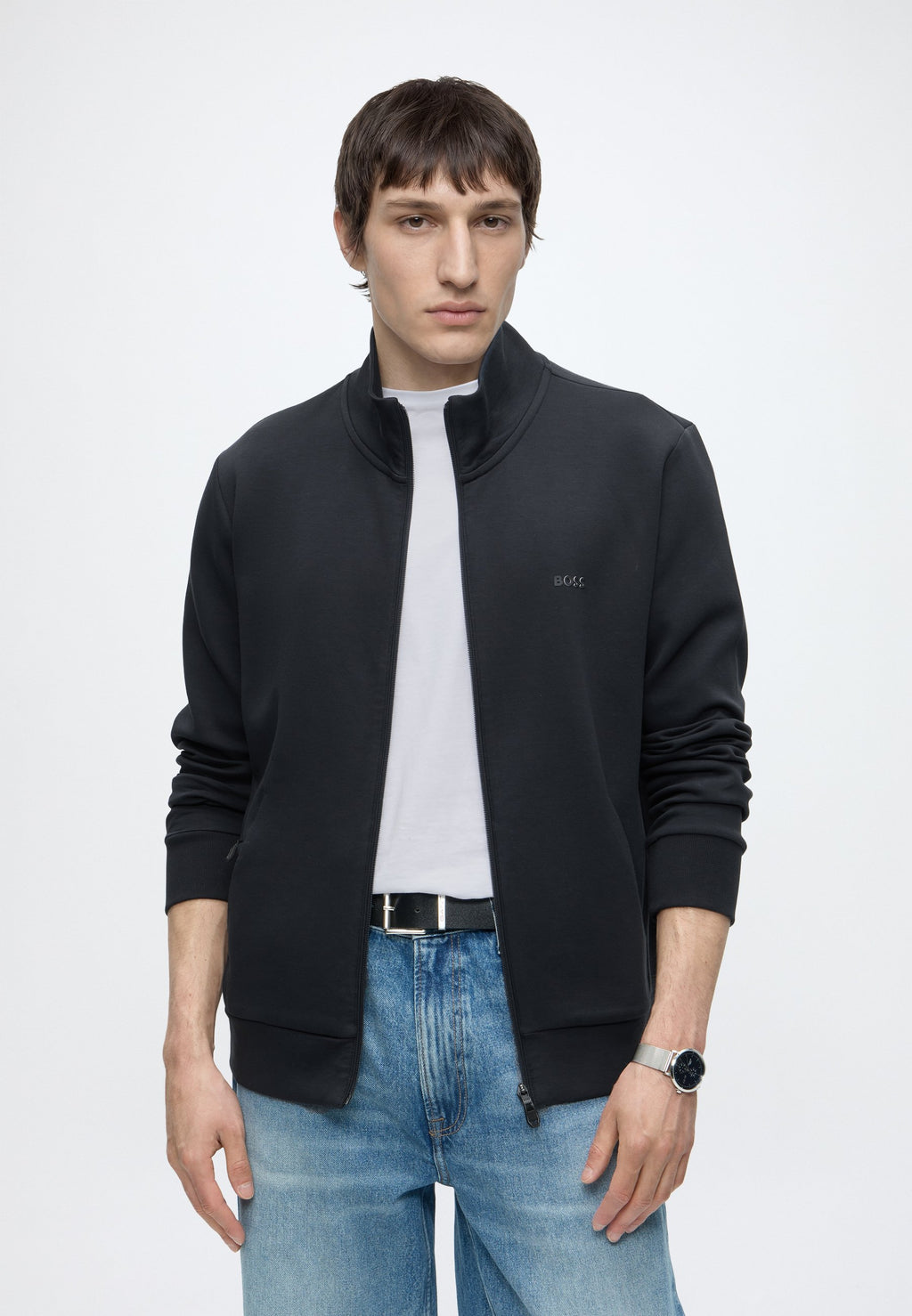 SKAZ - Zip-up sweatshirt - dark blue