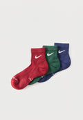 UNISEX 3 PACK - Sports socks - blue/red/multi-coloured