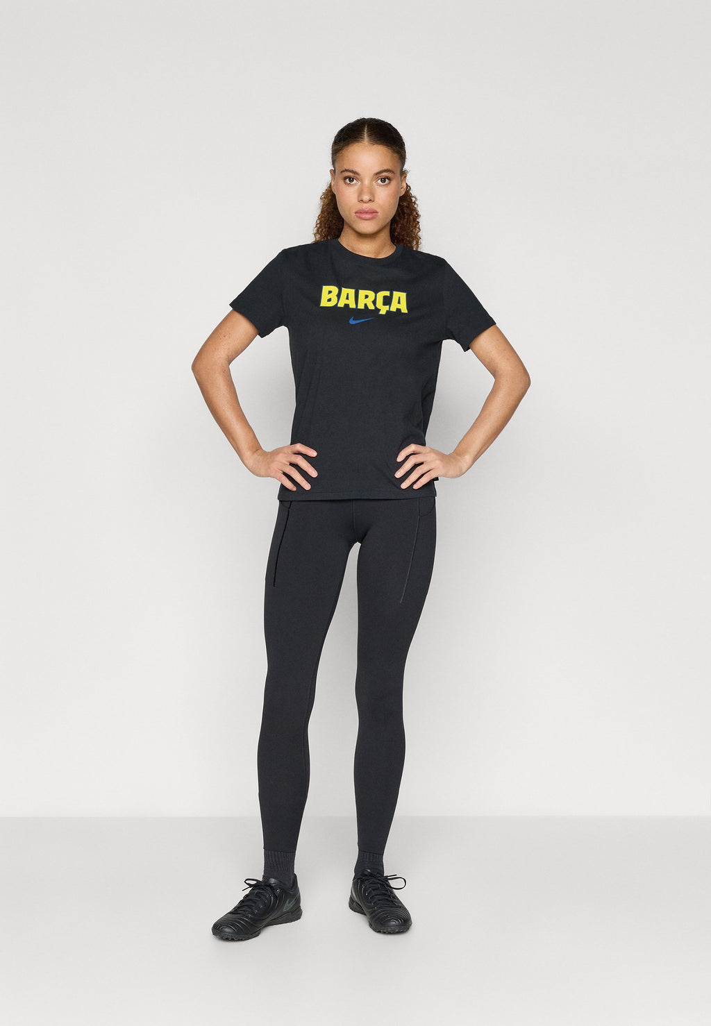 FCB BARCA TEE - Print T-shirt - black